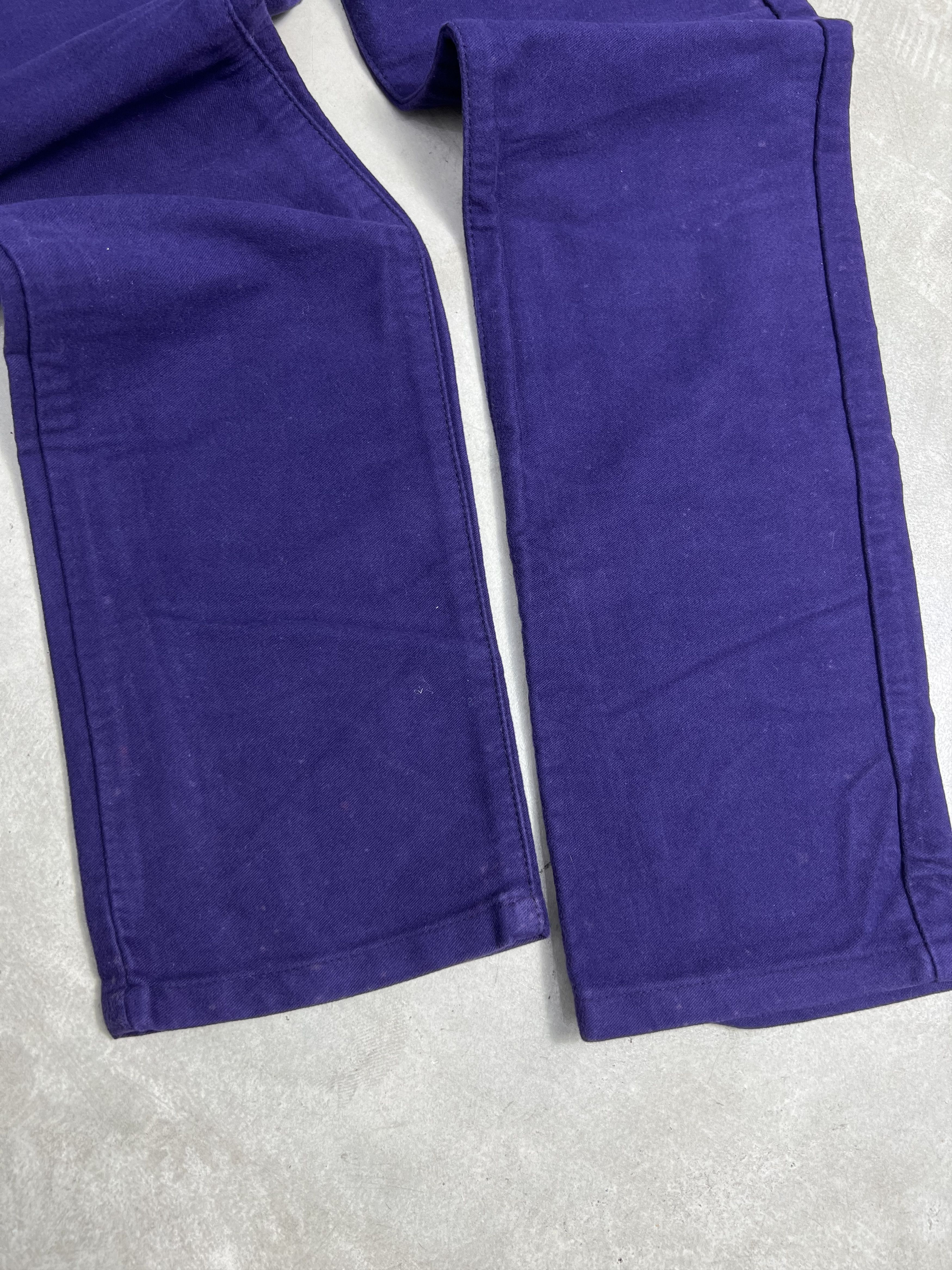 Kenzo KENZO Jungle Purple Denim GTMPT377 Size US 26 / EU 42 - 8 Thumbnail