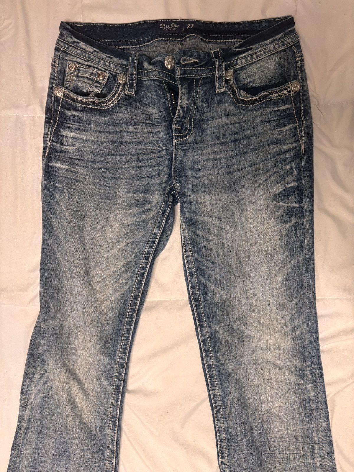 Miss Me Miss Me Jeans Size 27" / US 4 / IT 40 - 3 Thumbnail