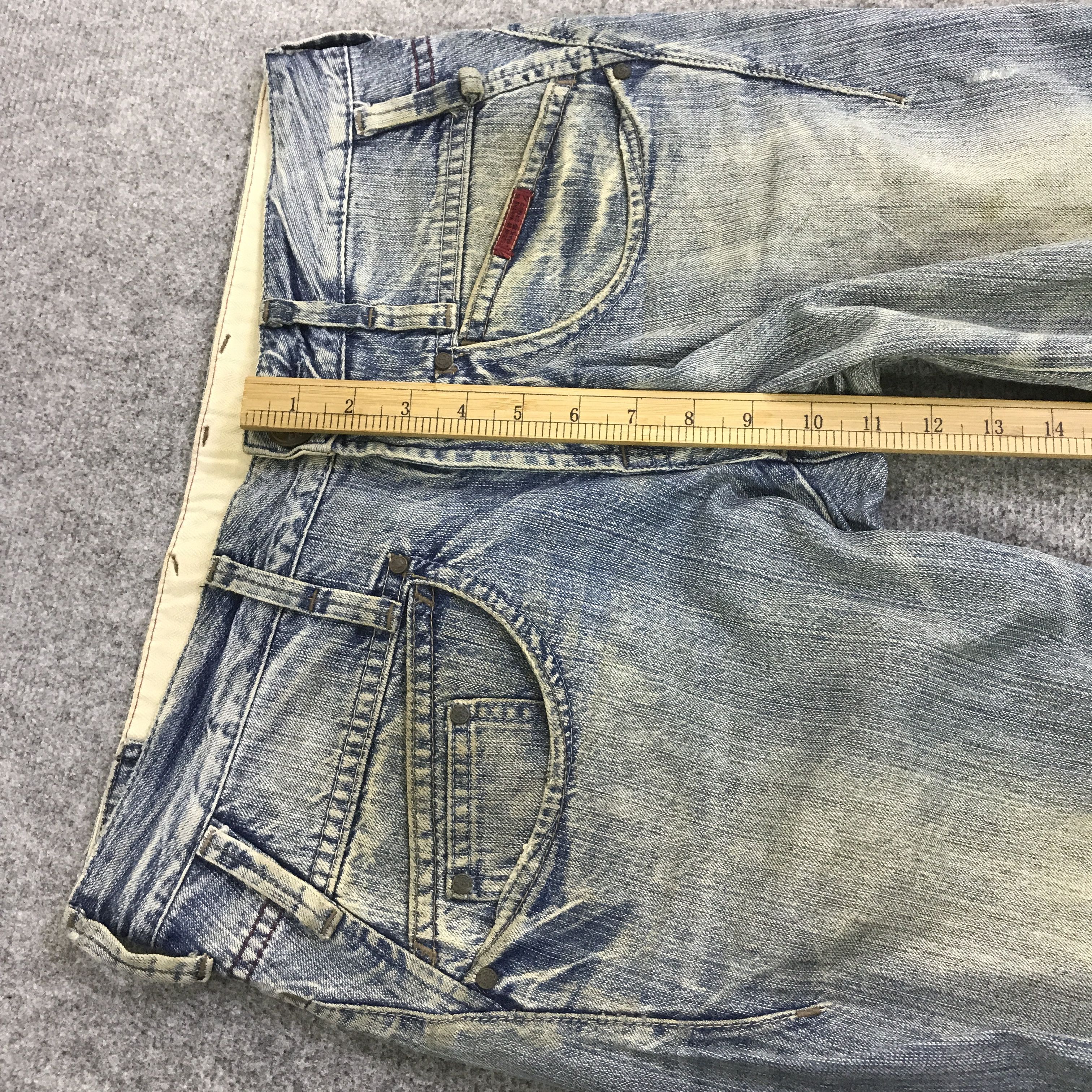 Marithe + Francois Girbaud LE JEAN DE DENIM K118B19 Size US 33 - 9 Thumbnail