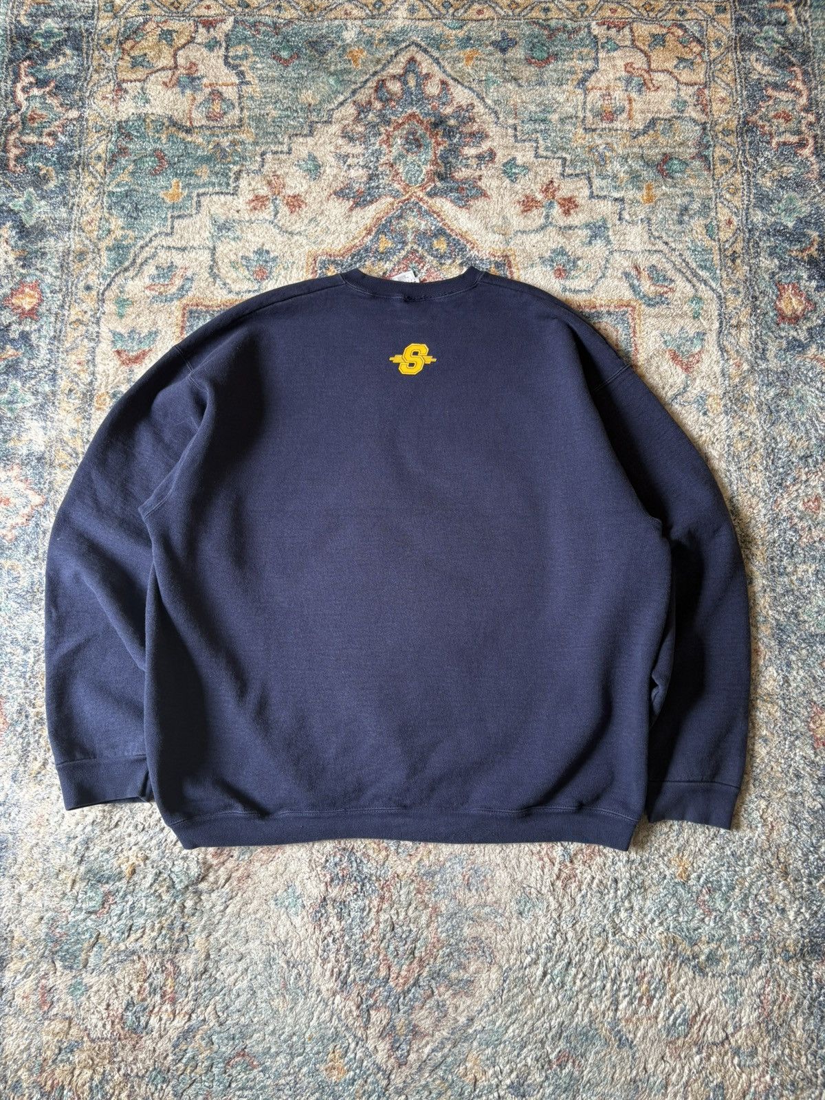 Vintage Vintage SpringValley Spellout Heavy Pullover Crewneck Size US XXL / EU 58 / 5 - 2 Thumbnail