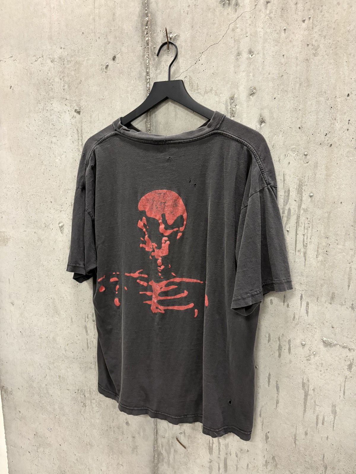 Band Tees Vintage Offspring Smash Shirt Thrashed Fade Grunge Boxy Band Size US XXL / EU 58 / 5 - 4 Thumbnail