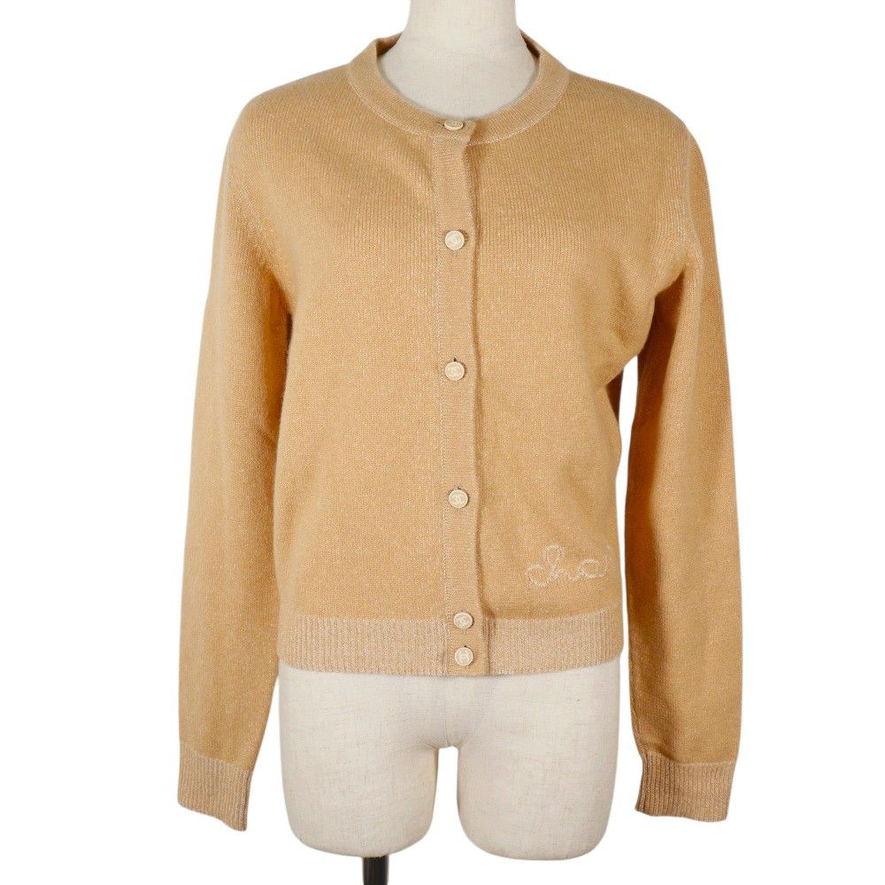Chanel Chanel Chanel Cashmere Cardigan Textile Tops P18491V00994 DUTY FREE for USA Size ONE SIZE - 1 Thumbnail