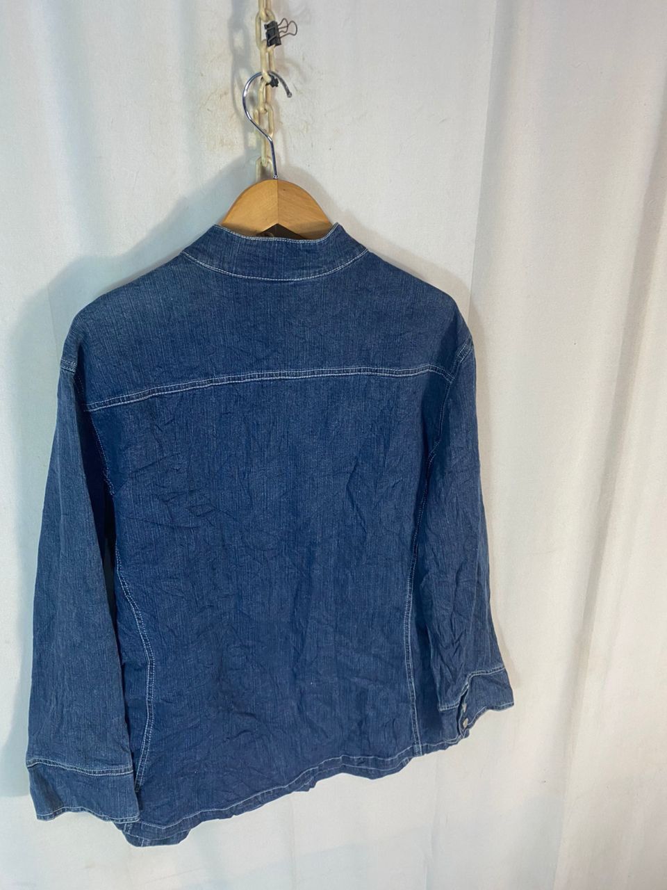 Other Pre natal distressed denim zipper jacket Size US M / EU 48-50 / 2 - 13 Thumbnail