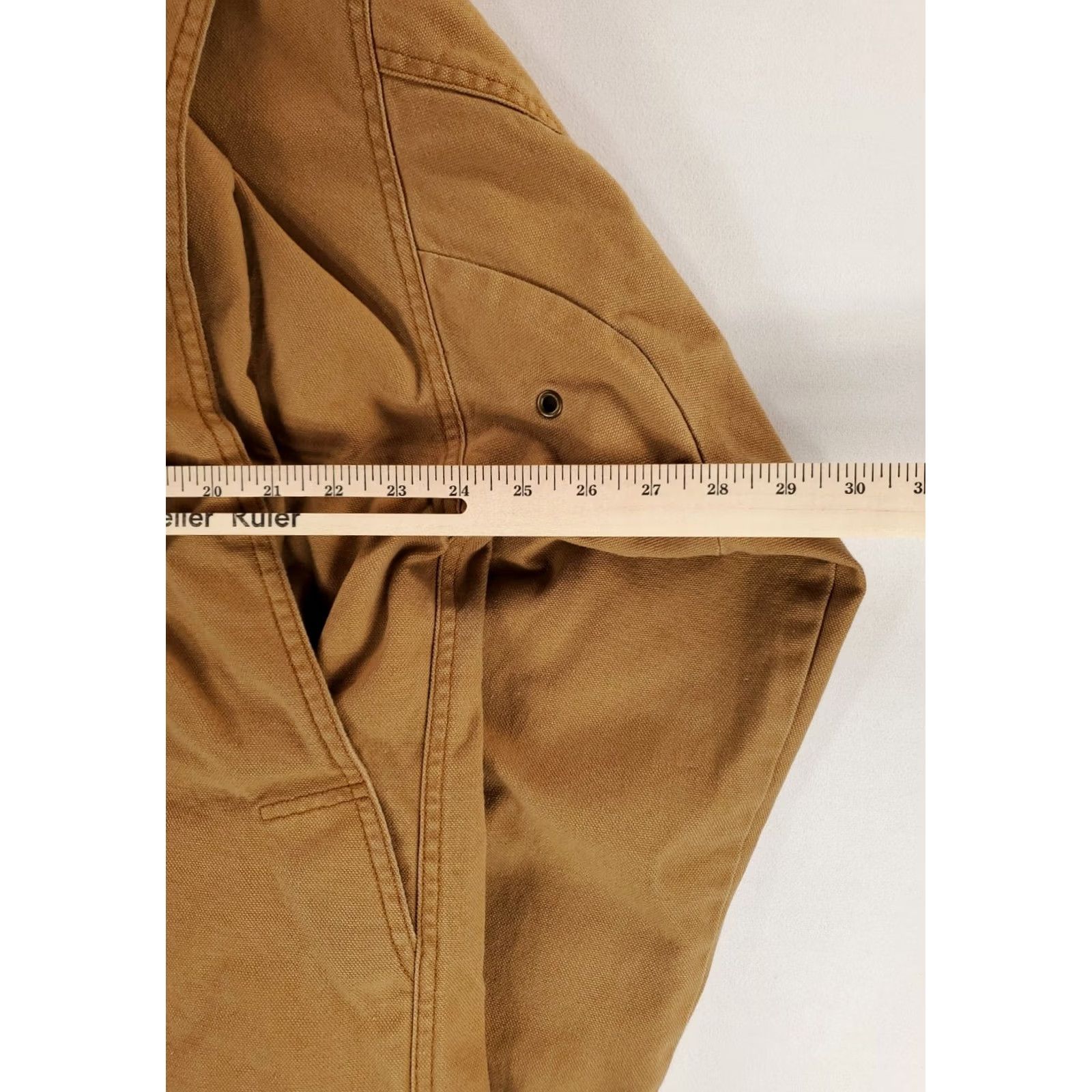 Vintage L.L. Bean Jacket Chore Barn Lined Corduroy Collar Brown Mens L Reg Jacket Size US L / EU 52-54 / 3 - 4 Thumbnail