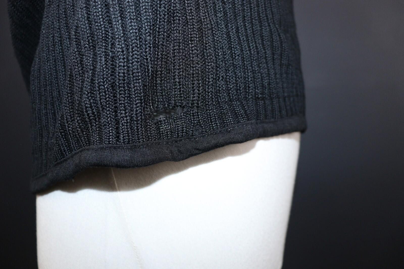 Kenzo Kenzo Homme Black Vintage Merino Wool Sweater Size M Size M / US 6-8 / IT 42-44 - 8 Thumbnail