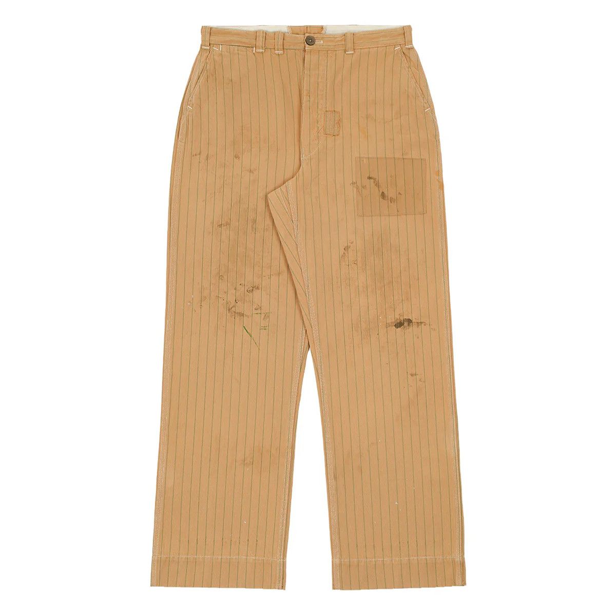 Saint Michael o1mle0326 Uniform Pants in Neutrals Size US 32 / EU 48 - 1 Thumbnail