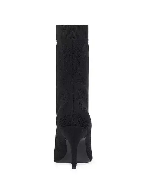 Balenciaga o1w1db10425 Knife 2.0 80mm Booties in Black Size US 7 / IT 37 - 2 Thumbnail
