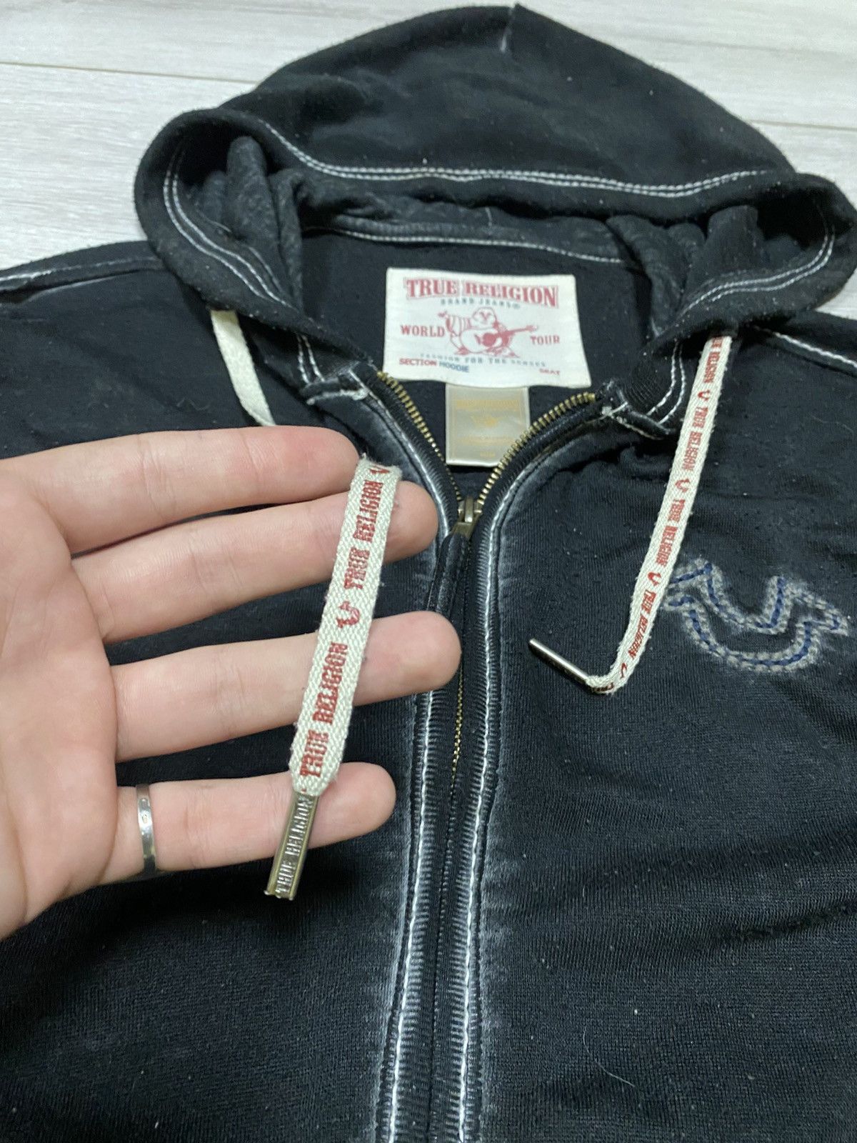 True Religion True Religion big logo Buddha vintage stitched hoodie horse Size US M / EU 48-50 / 2 - 7 Thumbnail