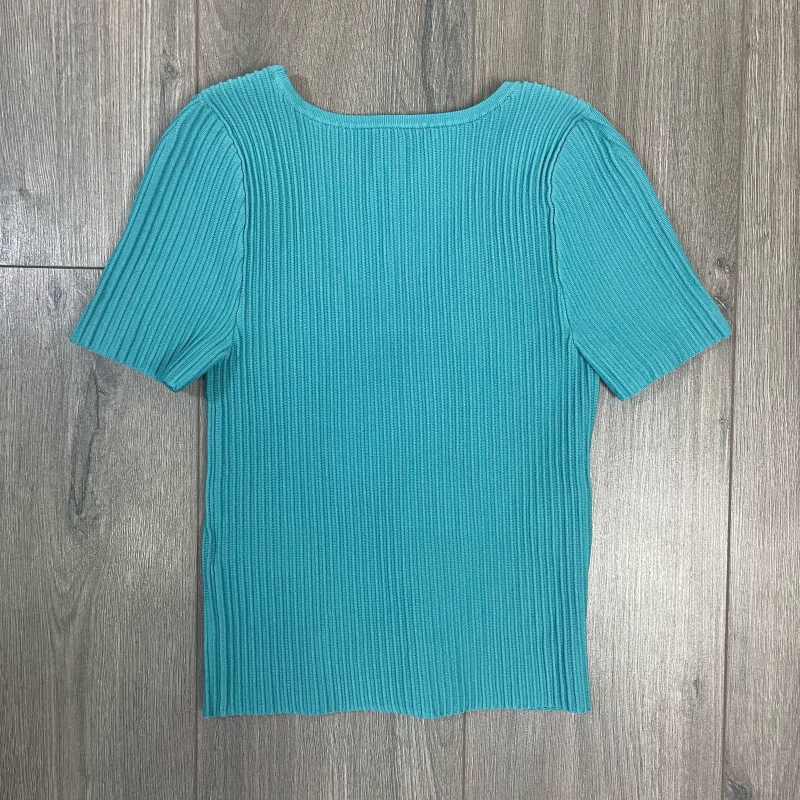 Madewell Madewell Sculpt Ottoman Stretchy Crop Tee Shirt US Womens XS Size XS / US 0-2 / IT 36-38 - 2 Thumbnail
