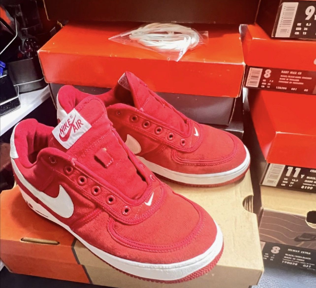 Nike 2001 Nike Air Force 1 canvas Size US 9.5 / EU 42-43 - 6 Thumbnail