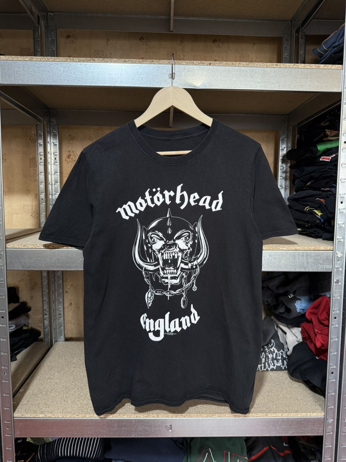 Band Tees × Vintage Vintage 2021 Motörhead Rock Band Retro T-Shirt Y2K Hype Size US S / EU 44-46 / 1 - 1 Thumbnail