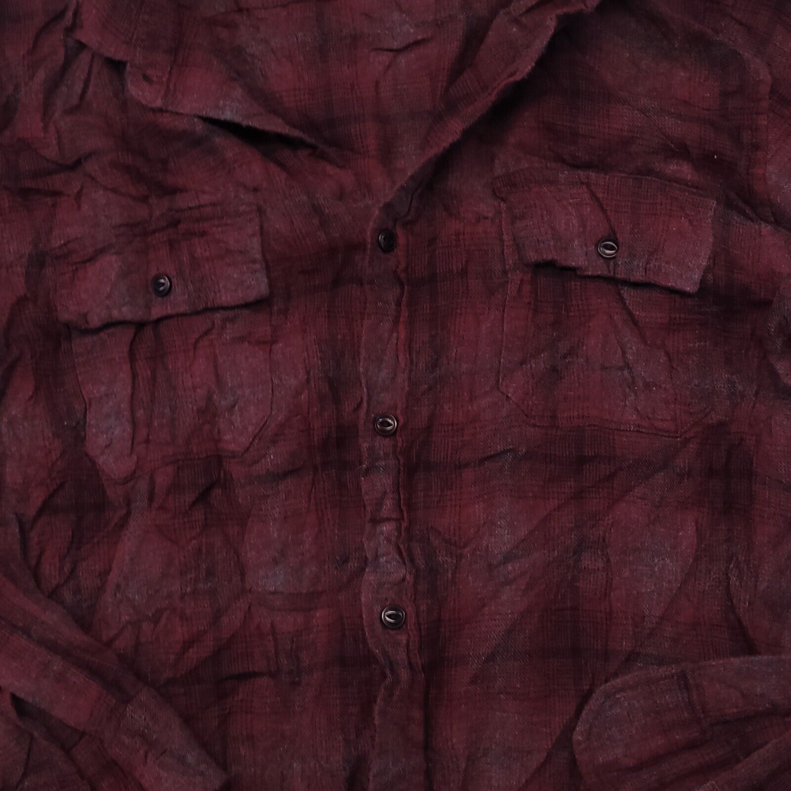 Ezekiel Ezekiel Tartan Flannel Button Up Shirt Womens Size M Red Size M / US 6-8 / IT 42-44 - 4 Thumbnail