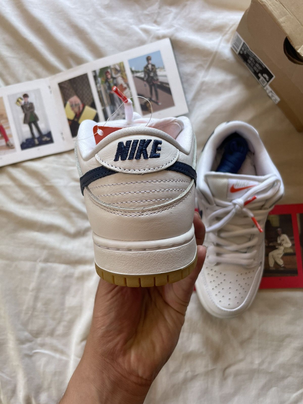 Nike NIKE SB DUNK LOW PRO ISO ORANGE Size US 6.5 / EU 39-40 - 4 Thumbnail