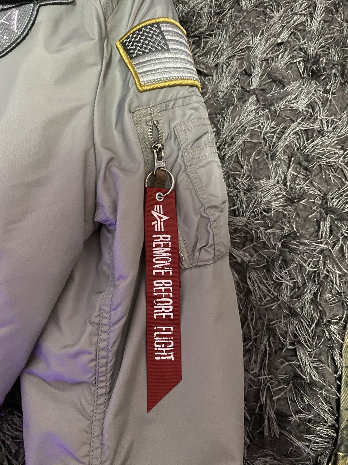 Alpha Industries Alpha industries Reversible NASA Bomber jacket Size US M / EU 48-50 / 2 - 3 Thumbnail