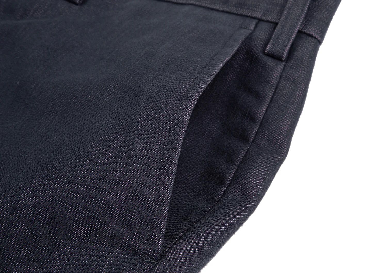 Issey Miyake Denim Tapered Pants in Indigo with Damage on Waistband Size US 36 / EU 52 - 7 Thumbnail