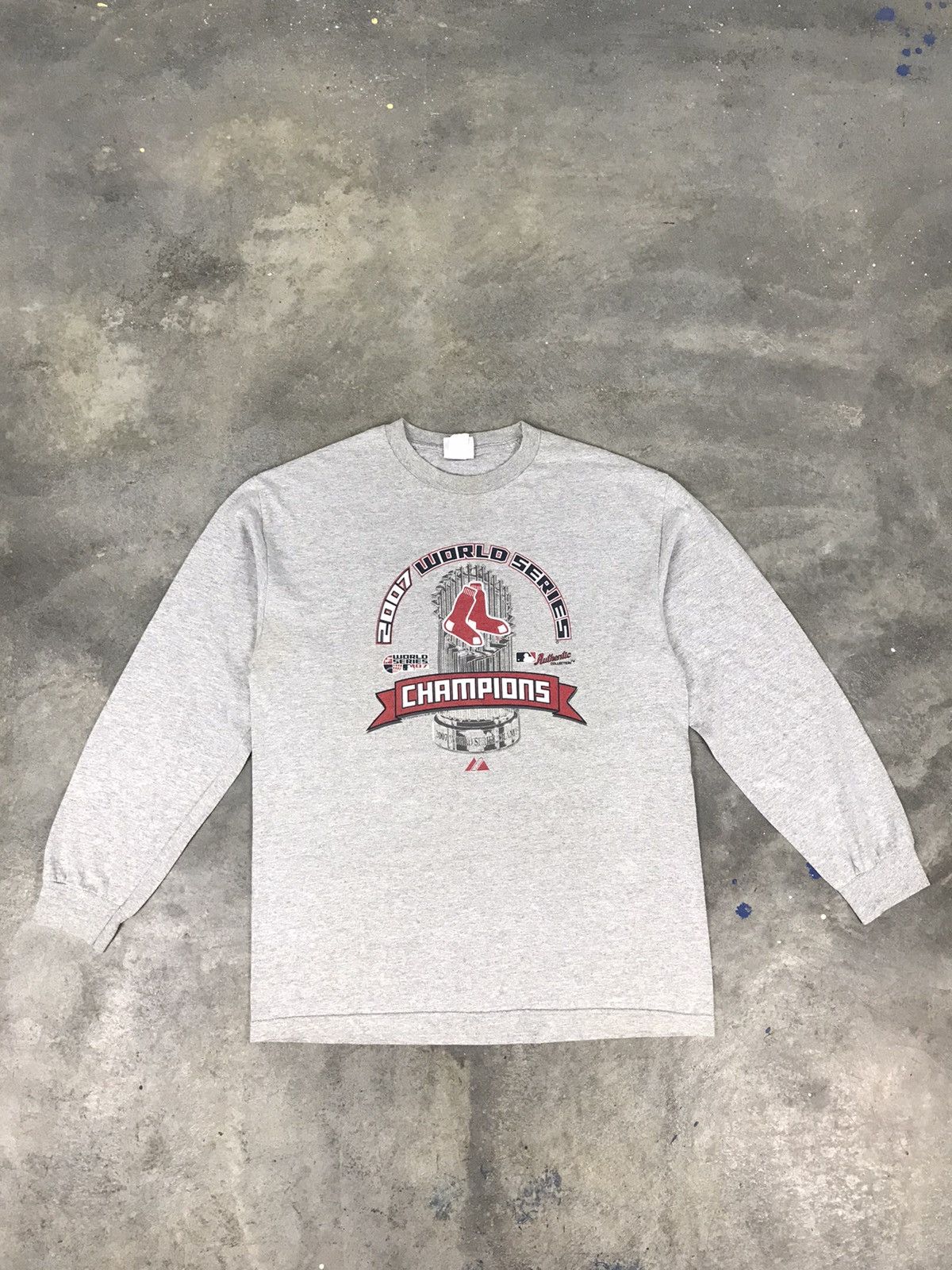 MLB Vintage 2007 Red Sox World Series Champions Tee Size US L / EU 52-54 / 3 - 1 Thumbnail