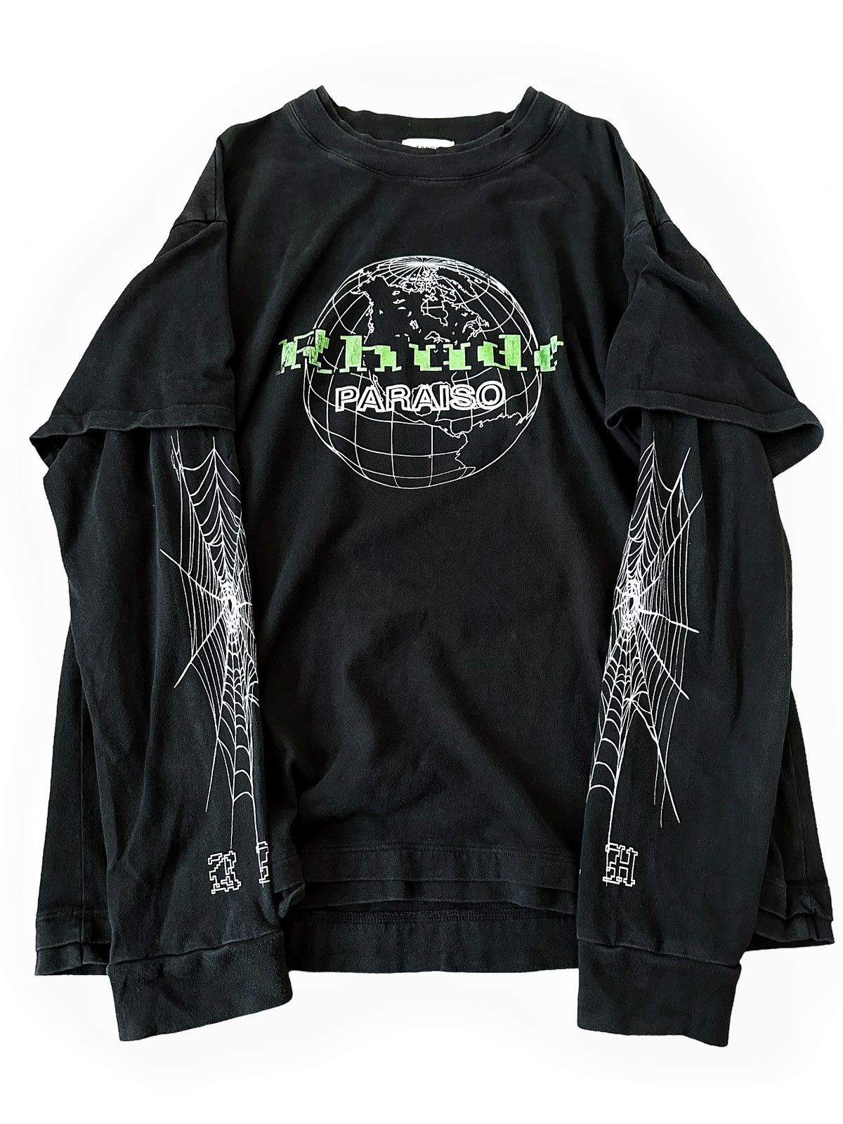 RARE Paraiso Globe Layer Long Sleeve Spiderweb