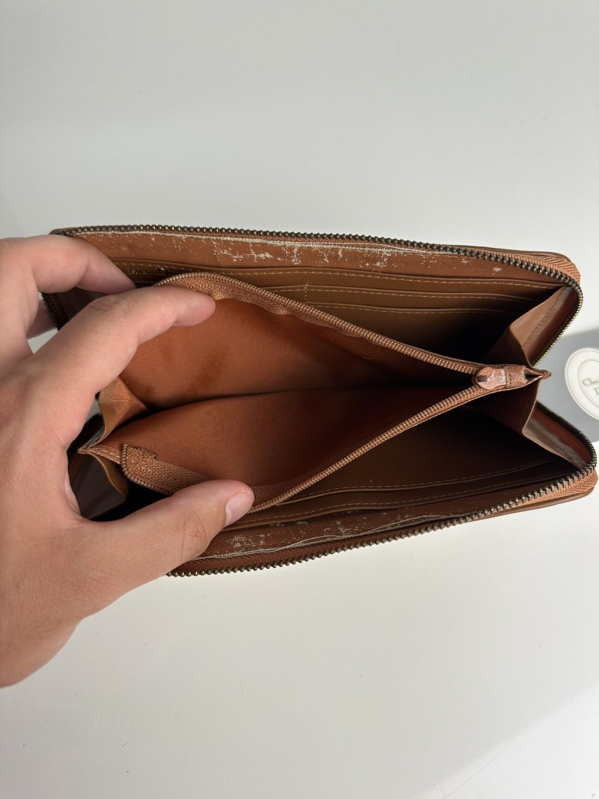 Dior Christian Dior Vintage Zip Long Wallet Size ONE SIZE - 10 Thumbnail