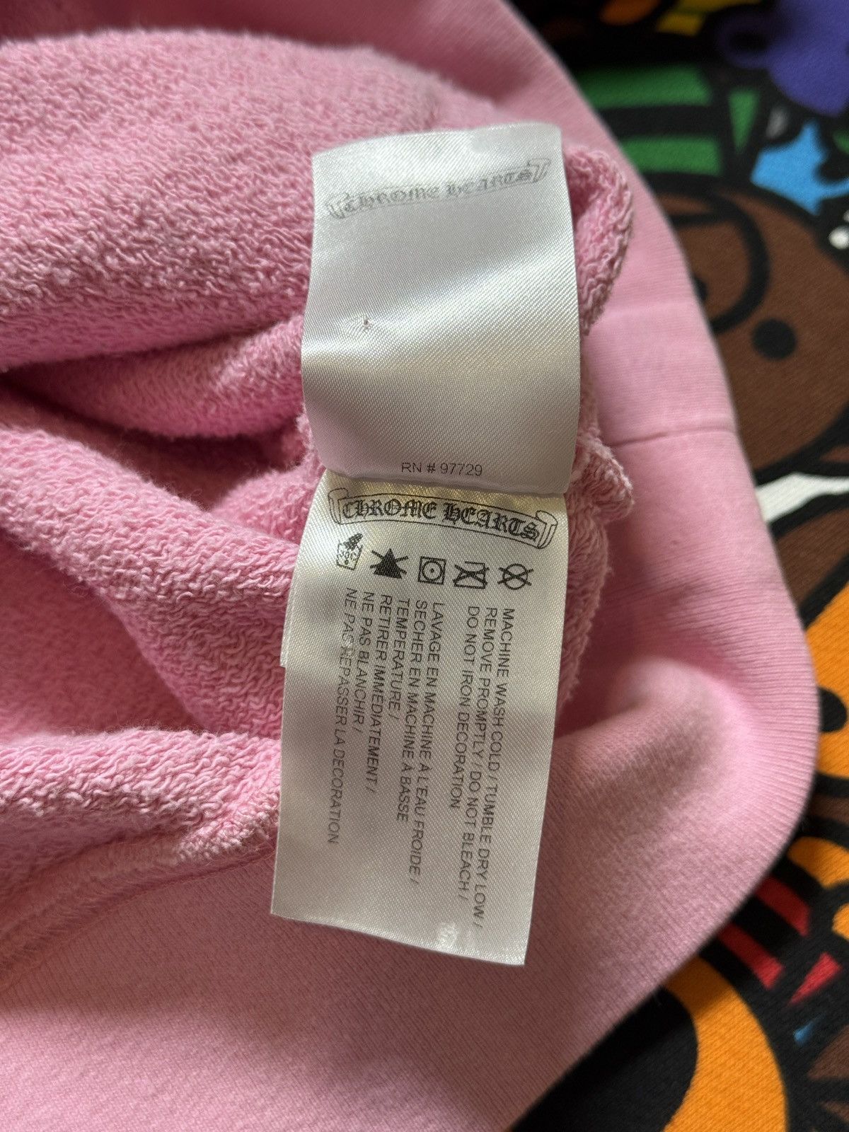 Chrome Hearts Chrome Hearts Pink Vanity Fair Pullover Hoodie Size US M / EU 48-50 / 2 - 9 Thumbnail