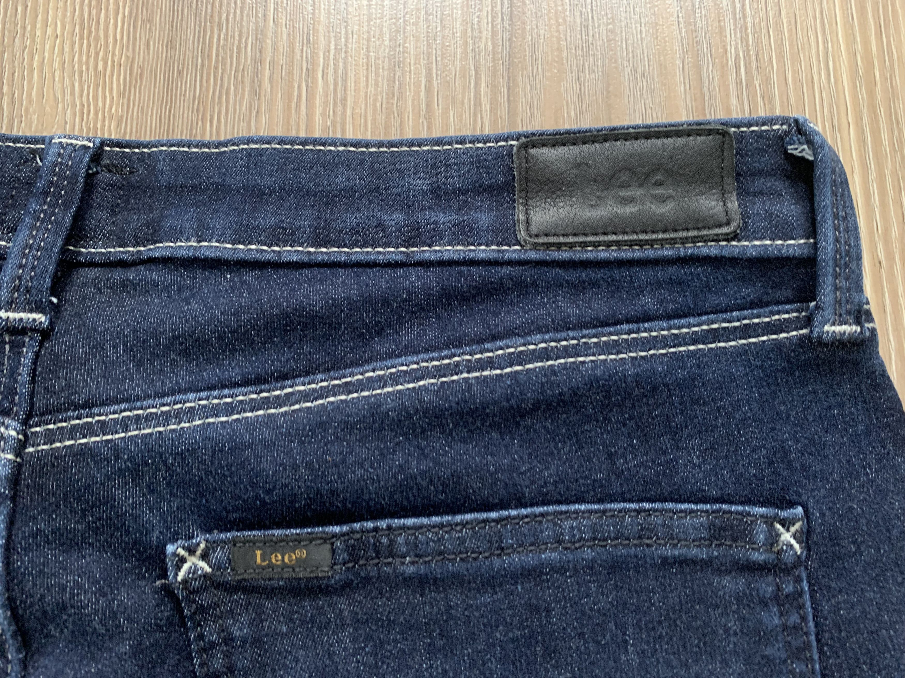 Lee Lee Womens Navy Blue Stretch Jeans Size 32" / US 10 / IT 46 - 7 Thumbnail