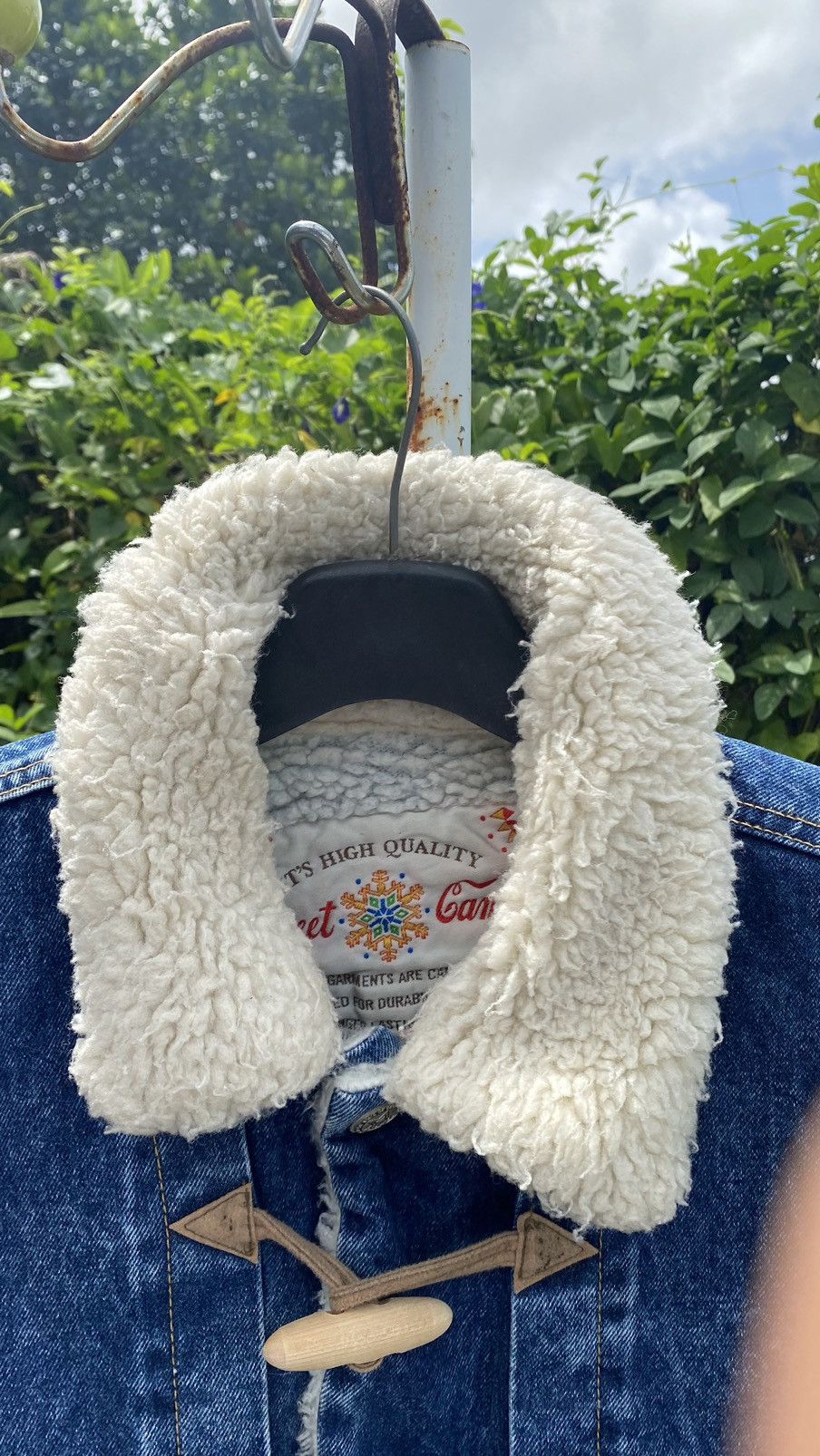 Japanese Brand Vintage Denim Sherpa Jacket Made in Japan Size US XL / EU 56 / 4 - 13 Thumbnail