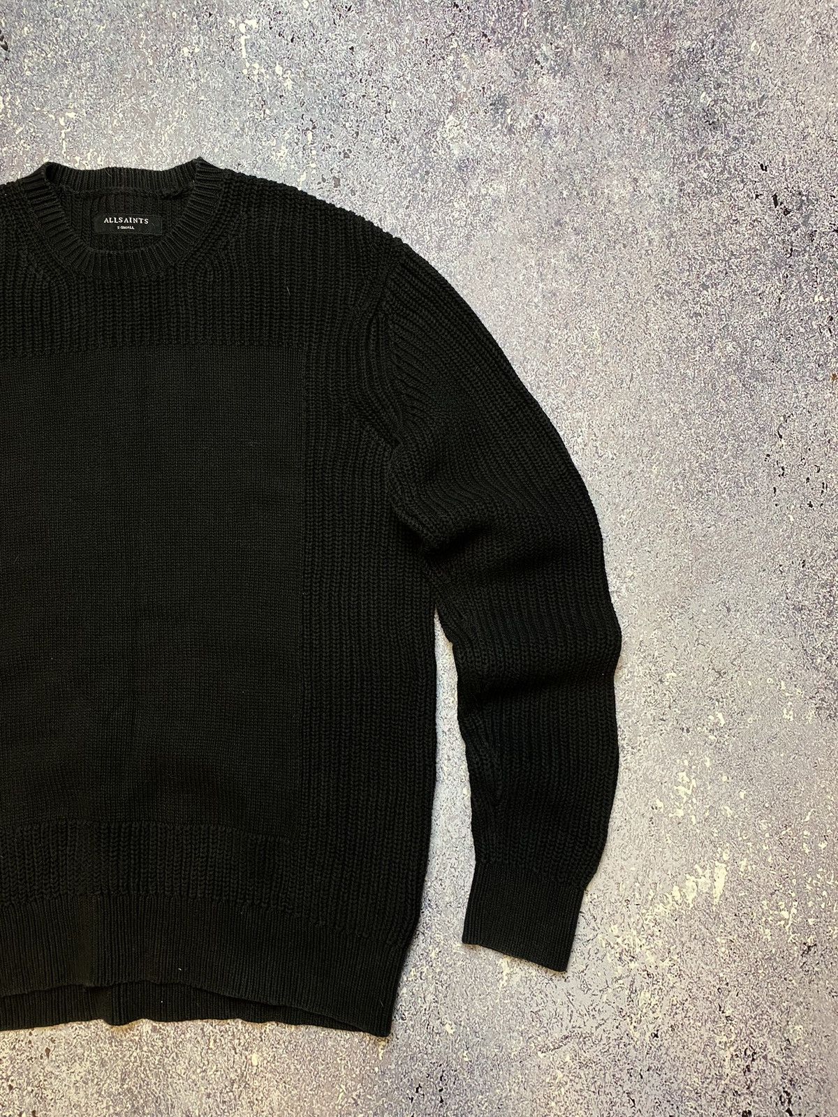 Allsaints × Vintage 💥OPIUM ALLSAINTS BLACK SWEATER BALENCIAGA STYLE Size US XS / EU 42 / 0 - 2 Thumbnail