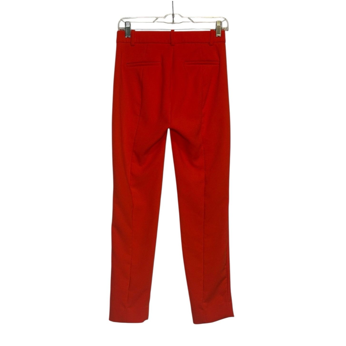 J.Crew J.Crew orangy red high rise Cameron pants size 0 Size 25" / US 0 / IT 36 - 2 Thumbnail
