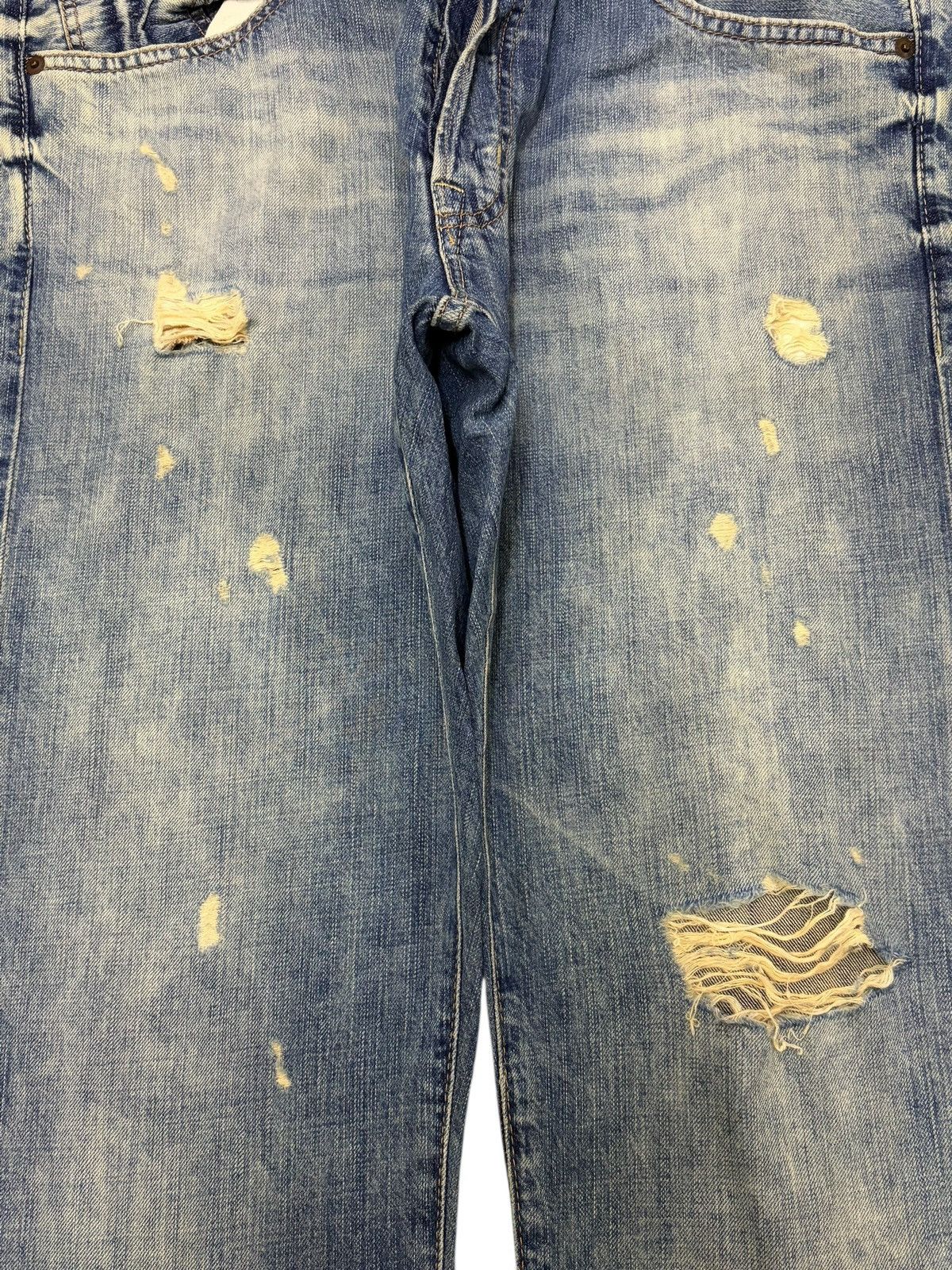 Denim & Supply Ralph Lauren Vintage Denim Supply Ralph Lauren Faded Wash Distress Jeans Size US 35 - 3 Thumbnail