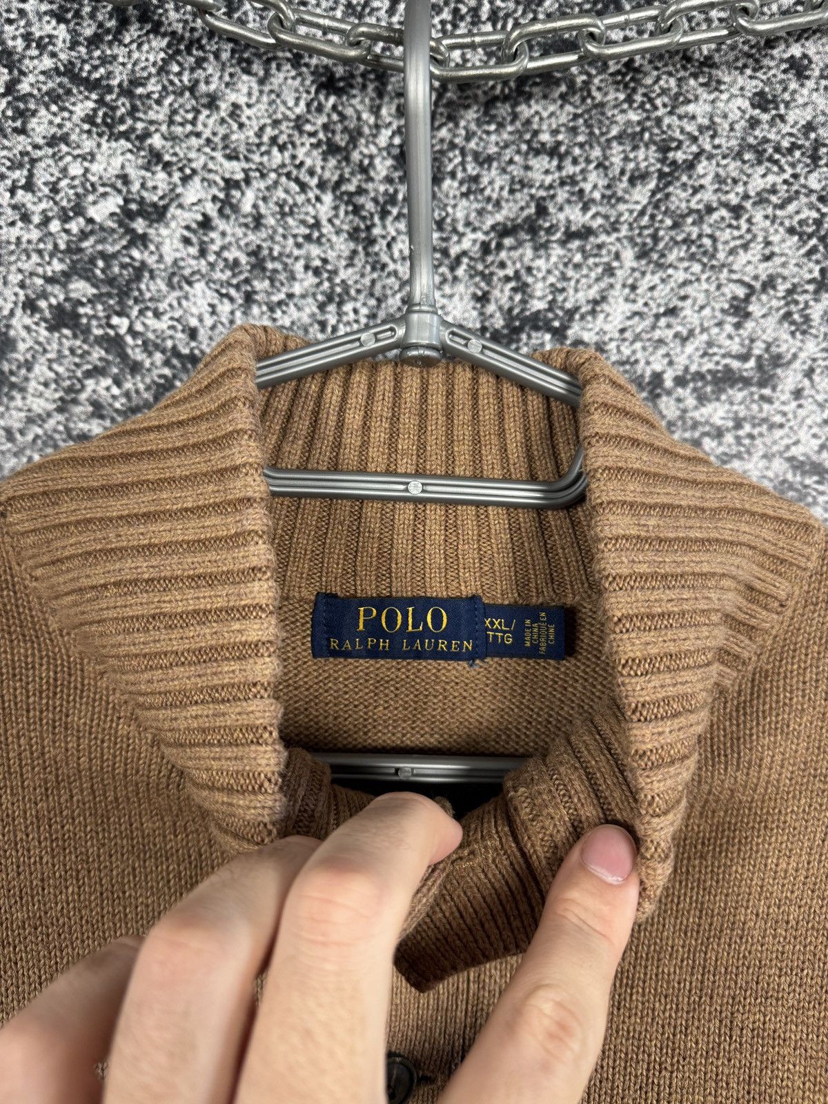 Polo Ralph Lauren Polo Ralph Lauren Knit Sweater 1/4 Button Pullover Size XXL Size US XXL / EU 58 / 5 - 7 Thumbnail