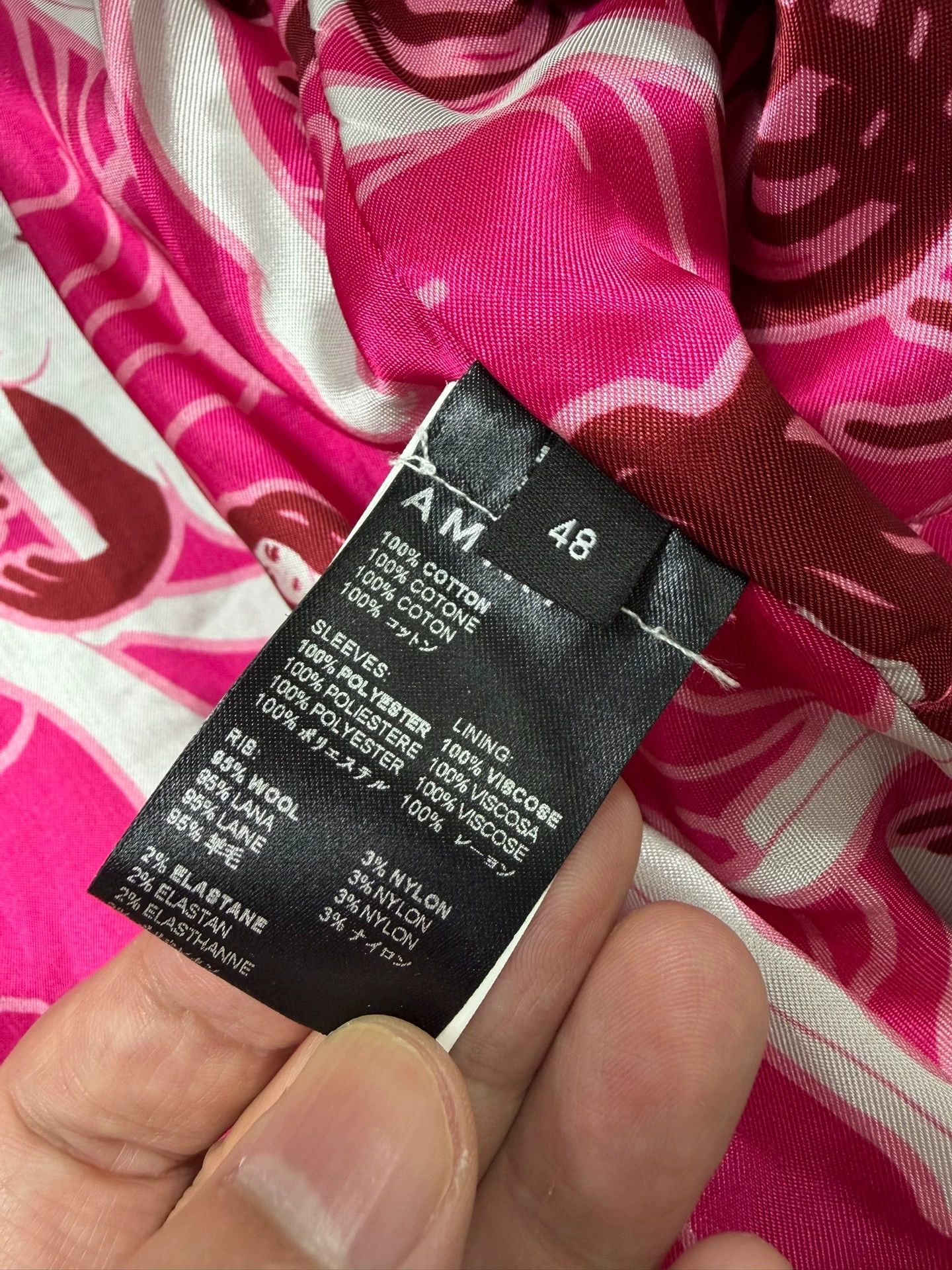 Other Amiri Velvet Satin Bomber Jacket in Burgundy. Size US M / EU 48-50 / 2 - 6 Thumbnail
