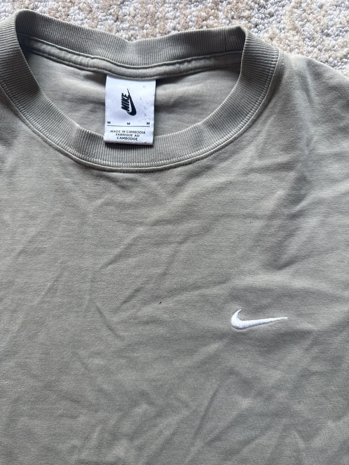 Nike Green Nike Swoosh Tee Size US M / EU 48-50 / 2 - 1 Thumbnail