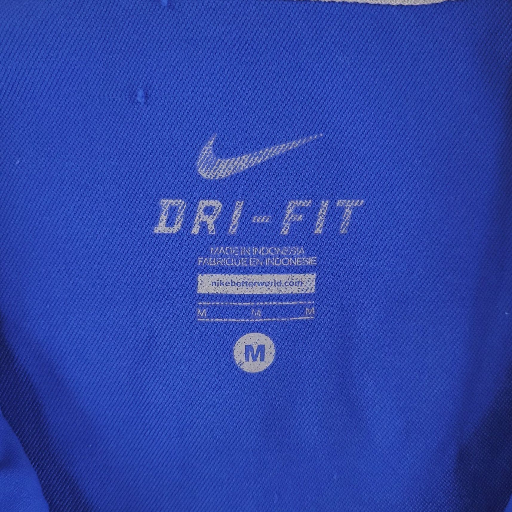 Nike Nike Jacket Mens Medium Blue Track Windbreaker Air Force Swimming Warm Up Size US M / EU 48-50 / 2 - 4 Thumbnail