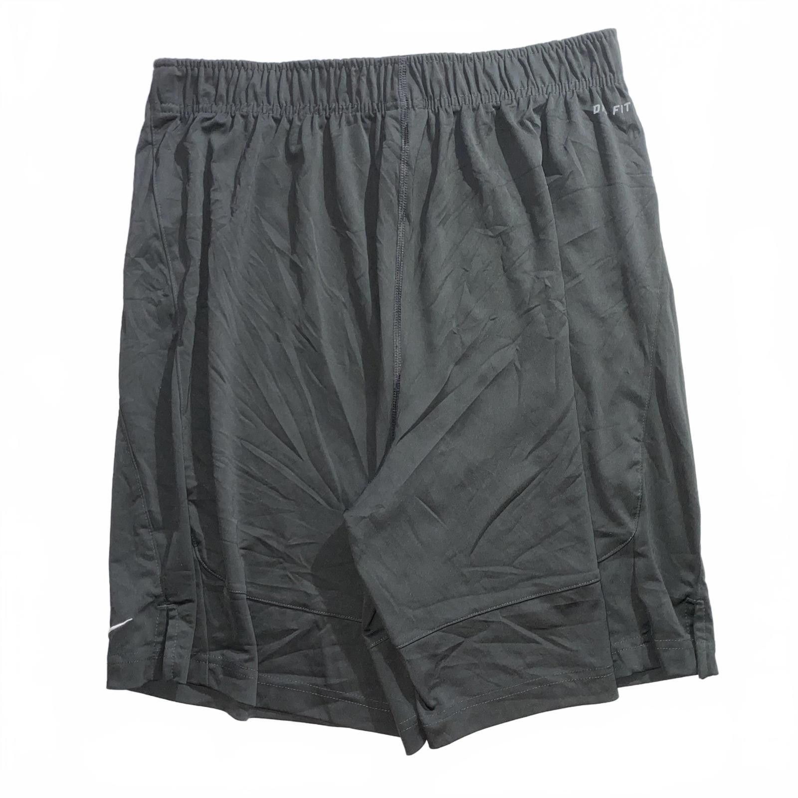 Nike Nike L Men Vintage Black Basketball Shorts Swoosh Streetwear Size US 34 / EU 50 - 2 Thumbnail