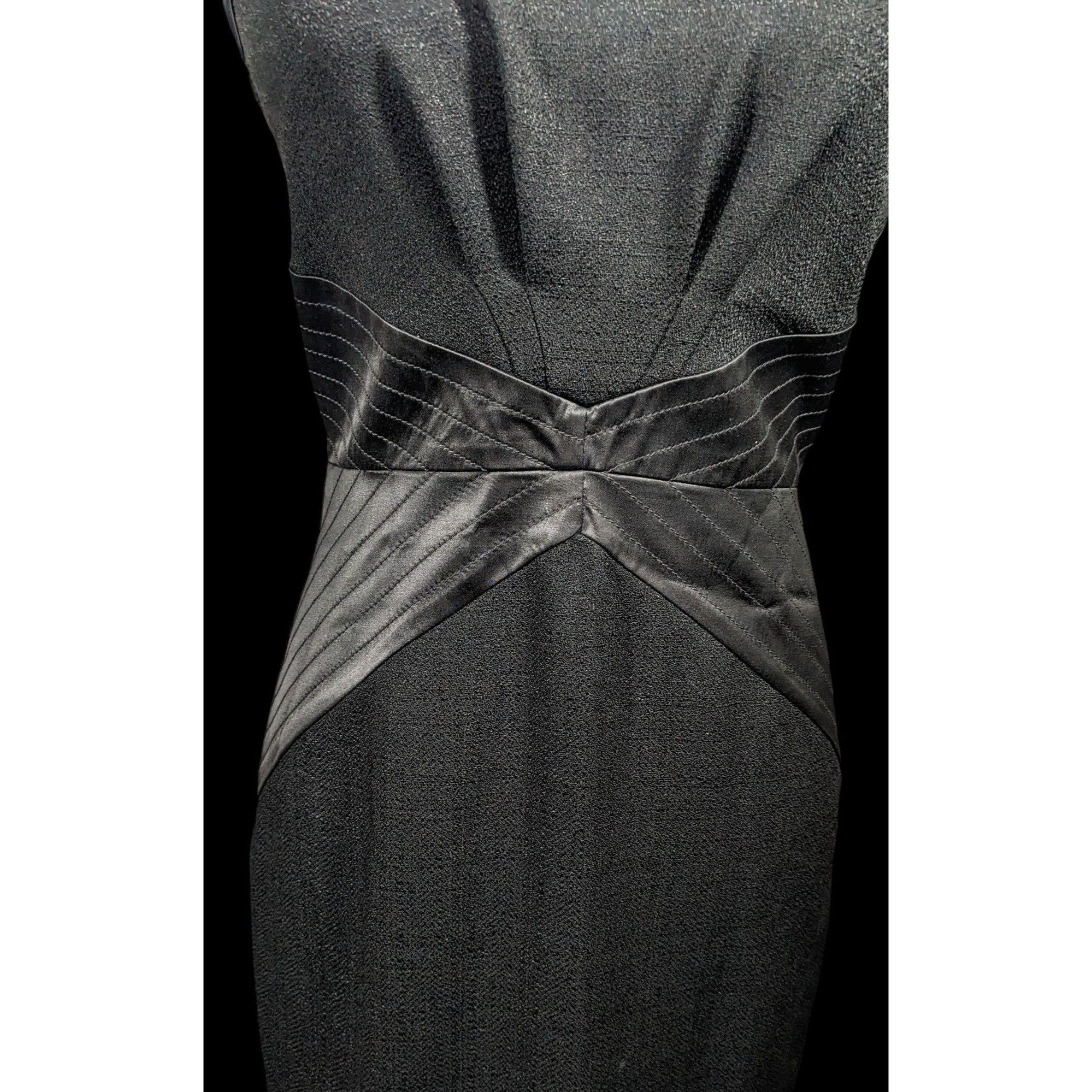 Rachel Zoe Rachel Zoe Preppy Goth Sleeveless Little Black Dress Size 6 Size M / US 6-8 / IT 42-44 - 8 Thumbnail