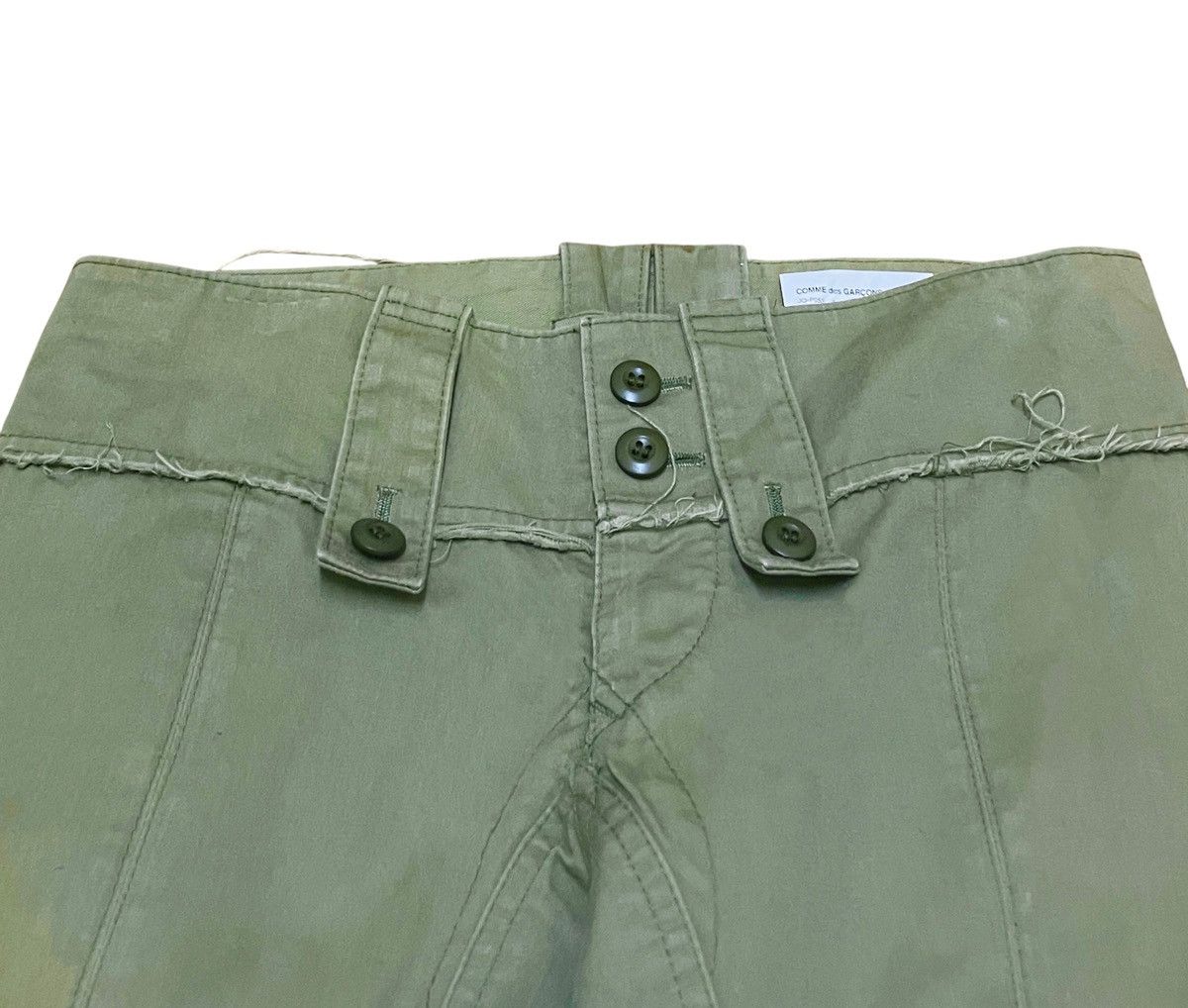 Junya Watanabe Vintage Junya Watanabe Comme Des Garcons Cropped Pants 2005s Size US 31 - 3 Thumbnail