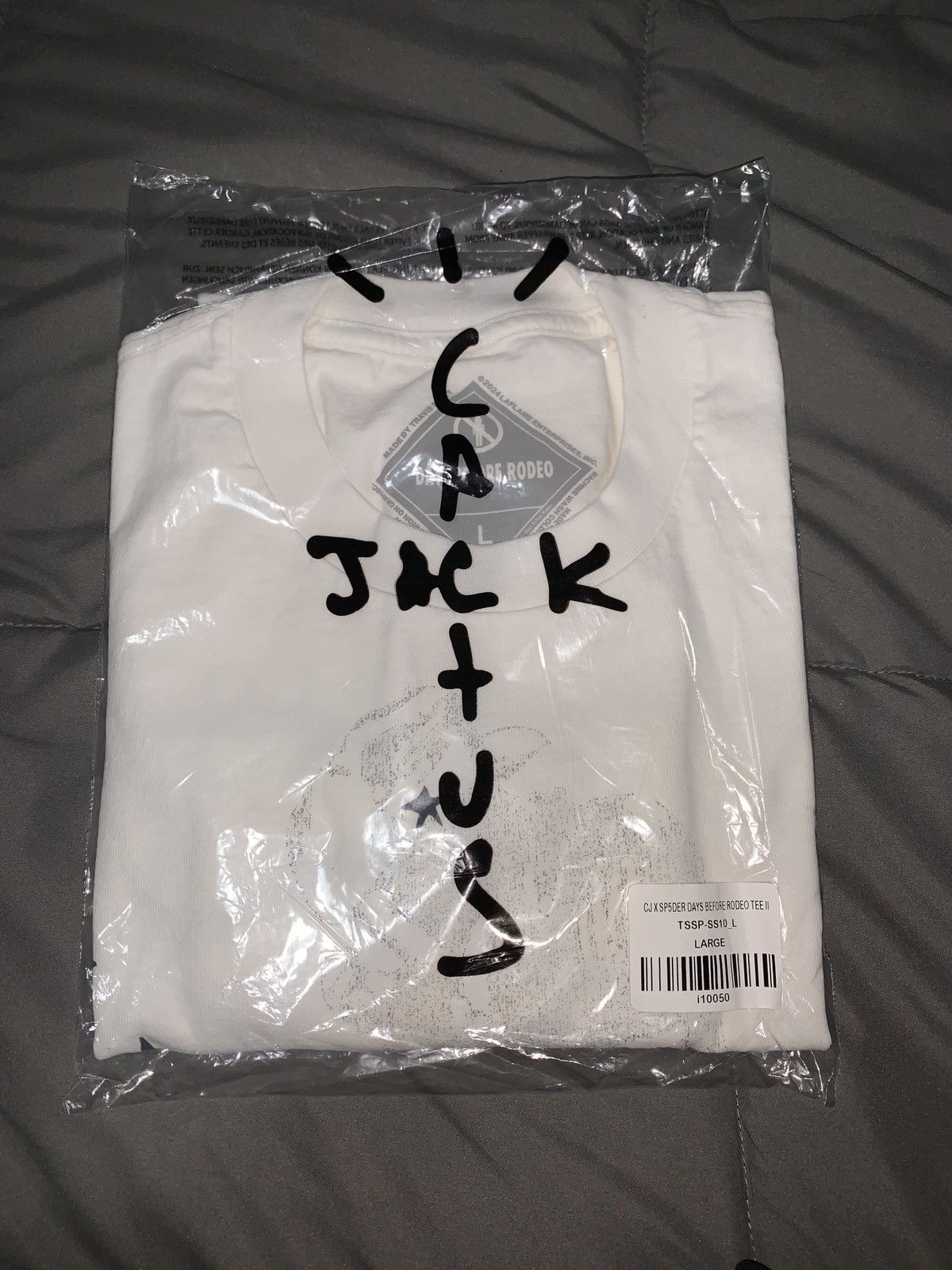 Spyder × Travis Scott × Young Thug CJ x SP5DER DAYS BEFORE RODEO TEE II Size US L / EU 52-54 / 3 - 3 Thumbnail