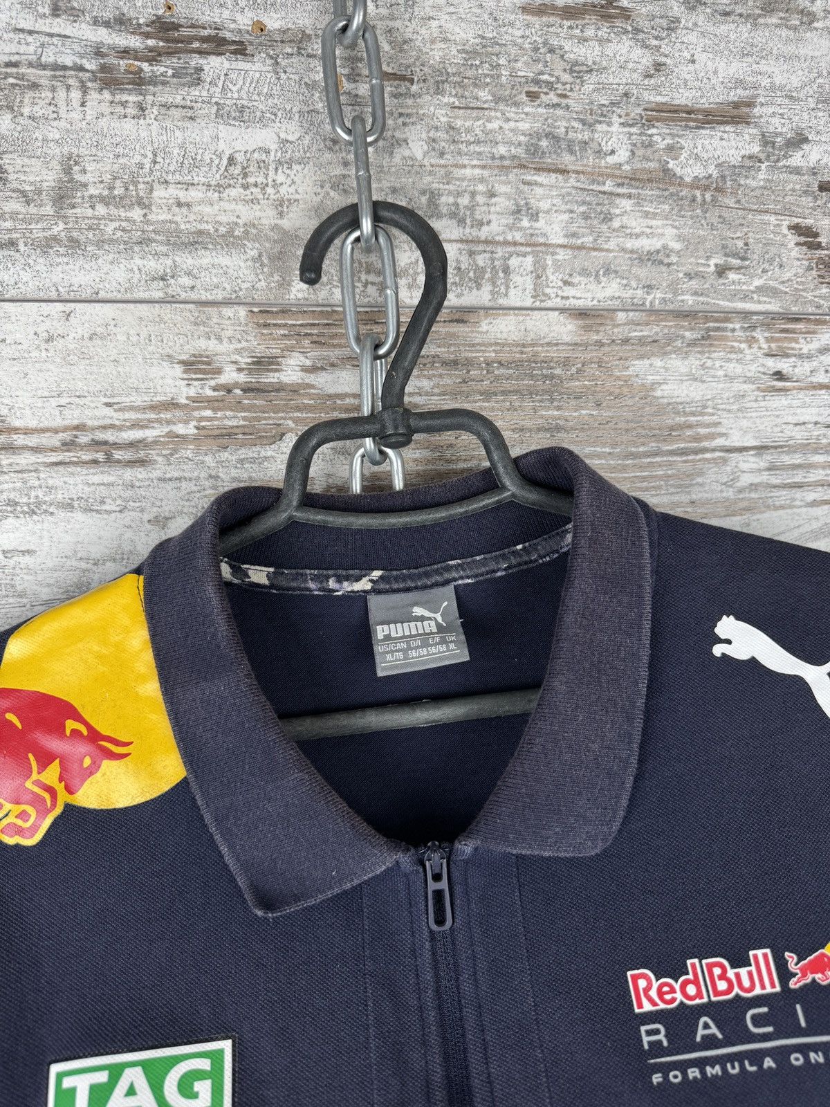 Puma × Red Bull Mens Vintage Puma Red Bull racing polos T-shirt tee Size US XL / EU 56 / 4 - 7 Thumbnail