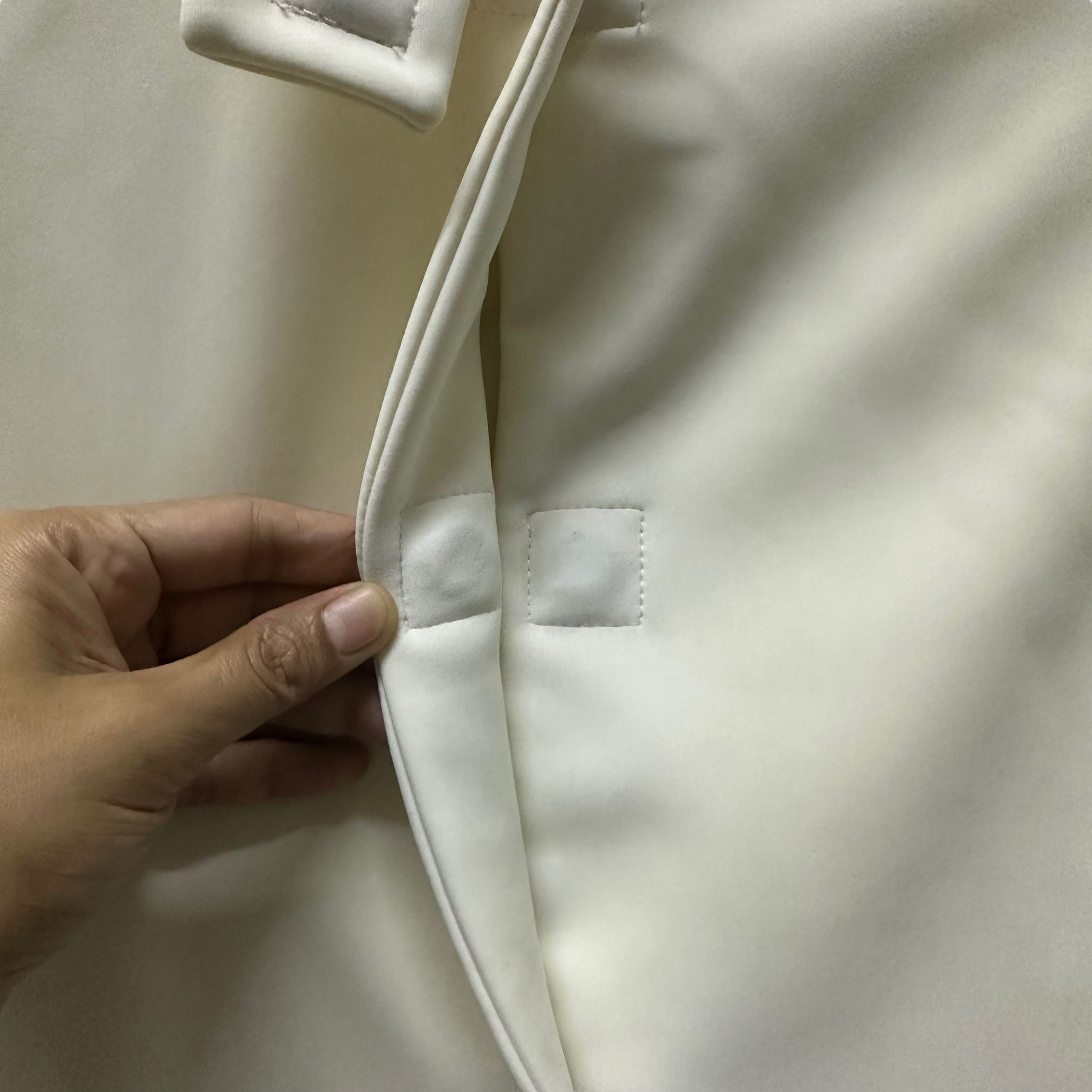 Fendi FENDI JEANS ANTI STRESS MAGNET BUTTON WHITE JACKET #8182-209 Size US S / EU 44-46 / 1 - 4 Thumbnail