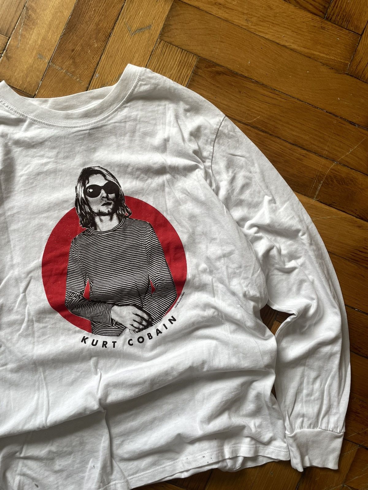 Nirvana Long sleeve tee shirt nirvana Kurt cobain 2018 final Size US M / EU 48-50 / 2 - 7 Thumbnail