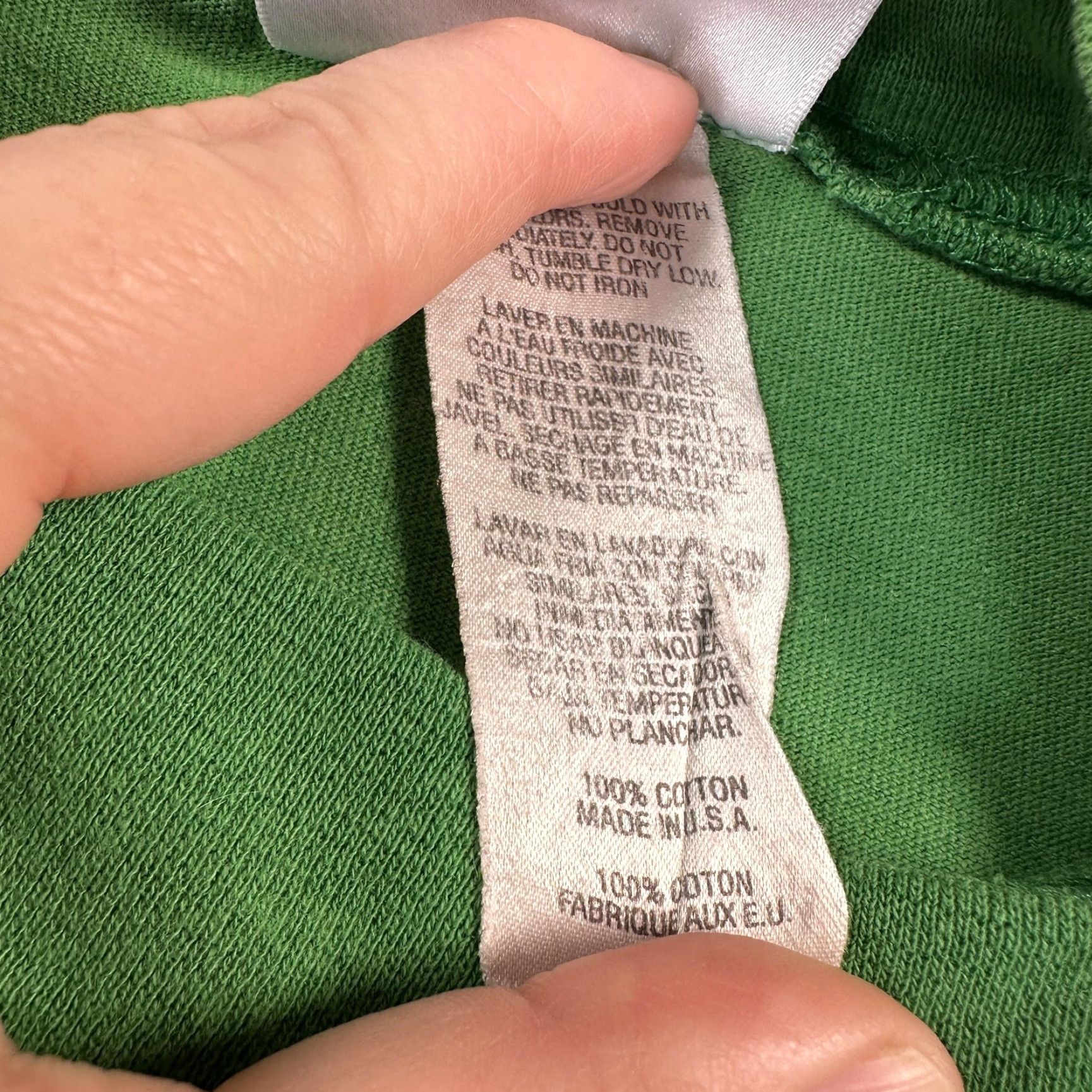 Adidas VINTAGE adidas Shirt Mens XL Green Mock Neck Long Sleeve Sportswear Made USA 90s Size US XL / EU 56 / 4 - 7 Thumbnail