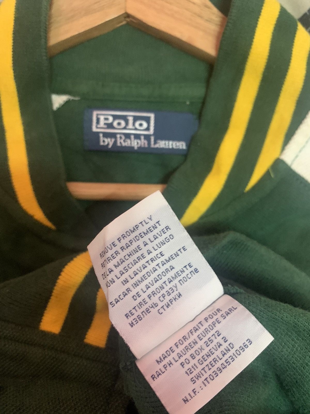 Polo Ralph Lauren × Vintage VINTAGE!! Sweater Bomber POLO RALPH LAUREN Size US XL / EU 56 / 4 - 6 Thumbnail