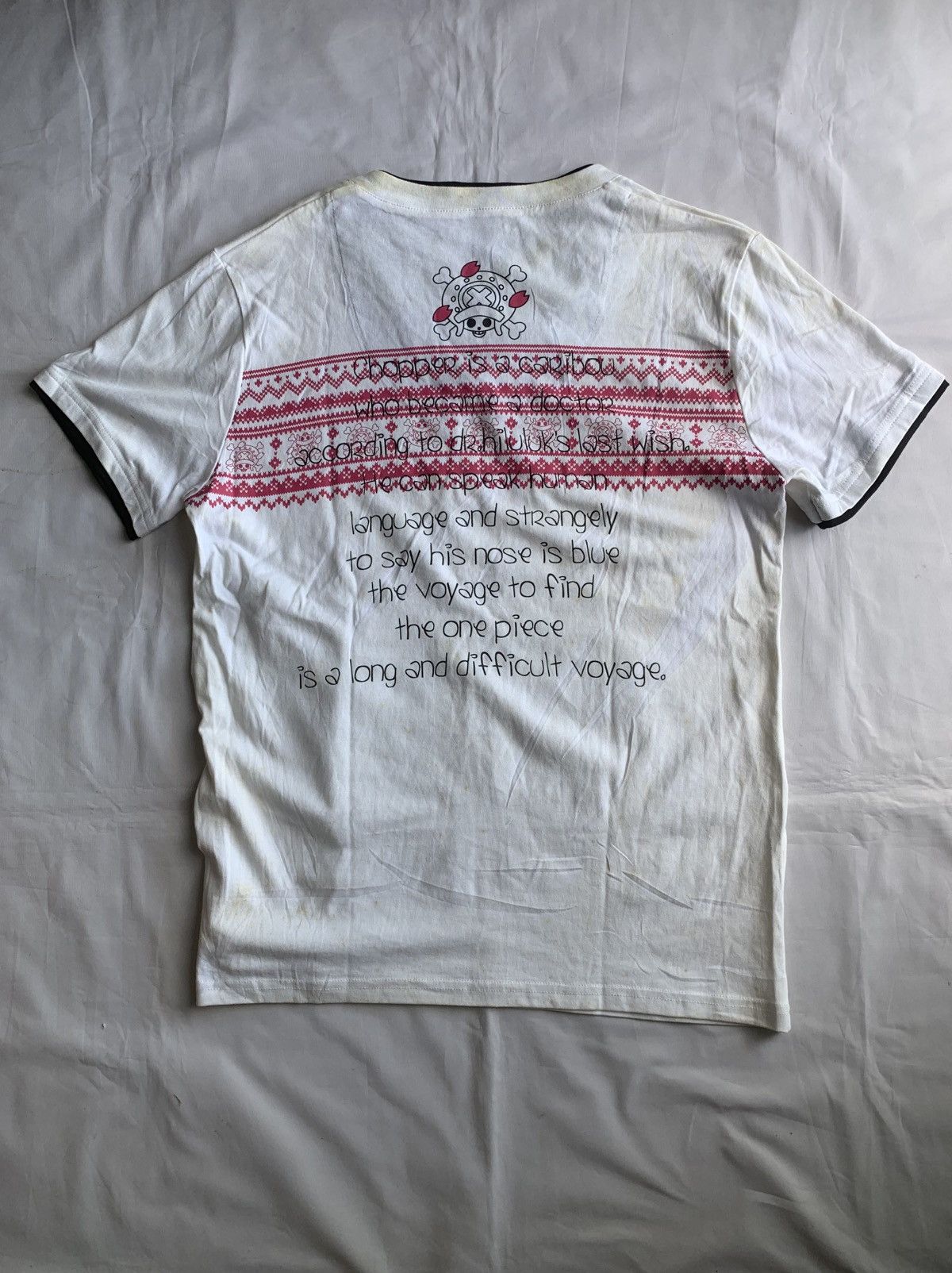 One Piece Double Layer Saint Michael Style Tee Shirt