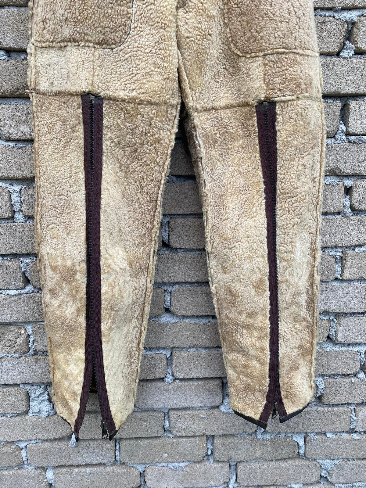 Yoshiyuki Konishi Yoshiyuki Konishi B3 Sheepskin Shearling Leather Pant 29-30 Size US 30 / EU 46 - 16 Thumbnail