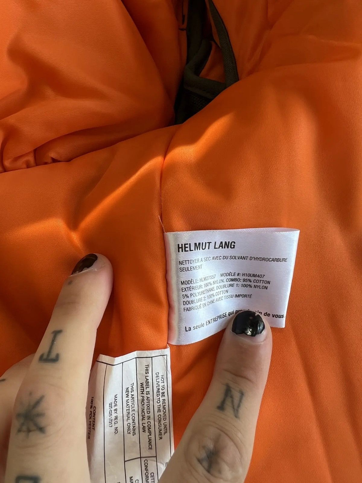Helmut Lang SS18 Helmut Lang x Shayne Oliver 4 Arm Bomber Size US XS / EU 42 / 0 - 9 Thumbnail