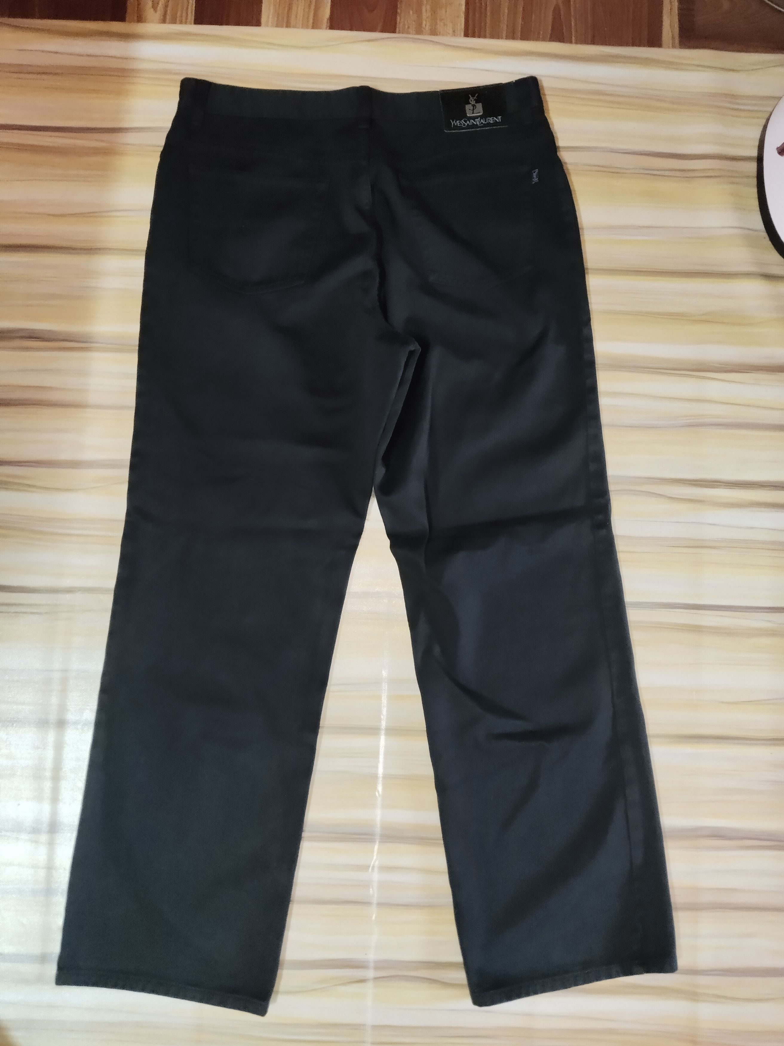 Yves Saint Laurent YVES SAINT LAURENT Black Jeans Size US 34 / EU 50 - 7 Thumbnail