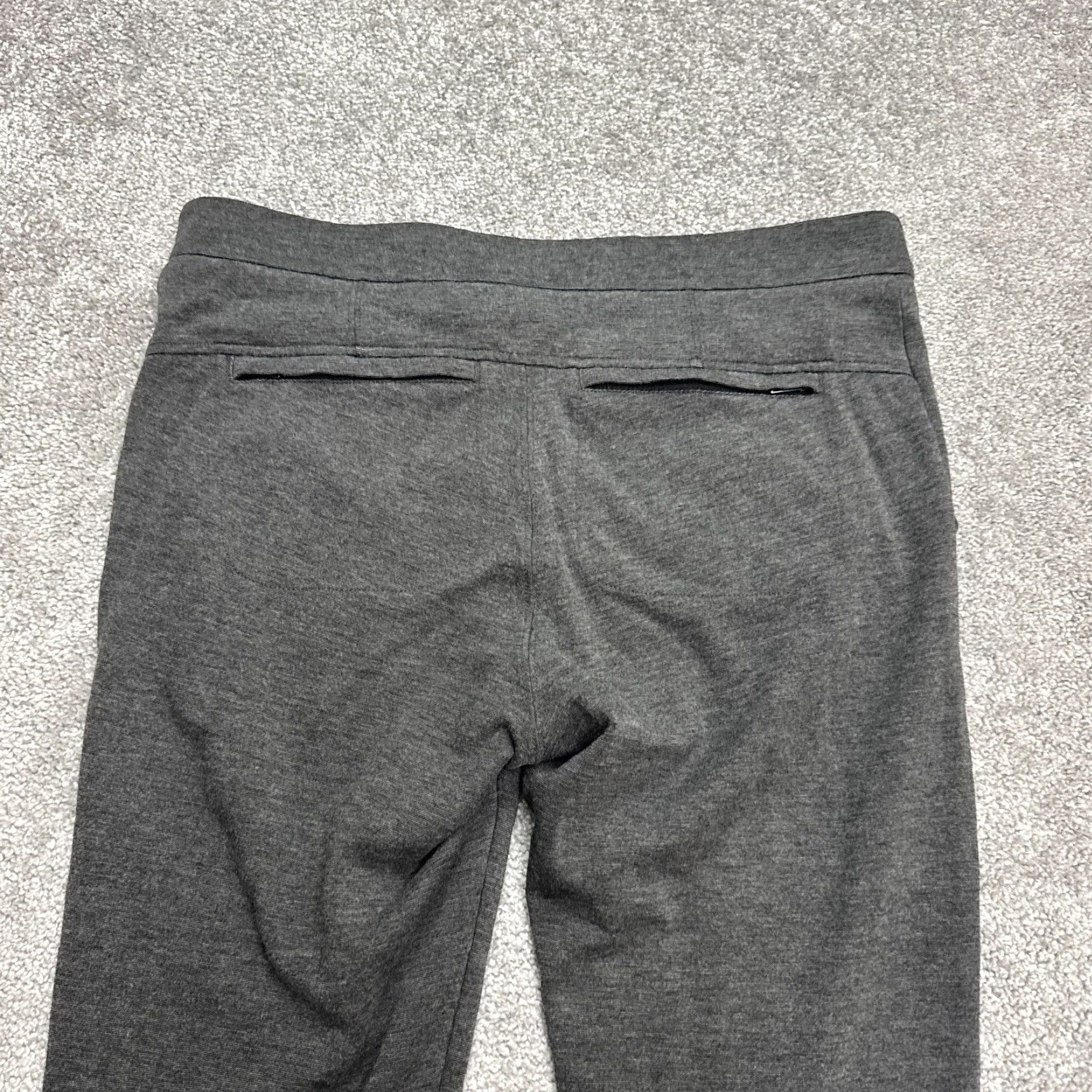 Athleta Athleta Ponte Knit Skinny Fit Trouser Pants Womens 8 Dark Gray Mid Rise Stretch Size 30" / US 8 / IT 44 - 4 Thumbnail
