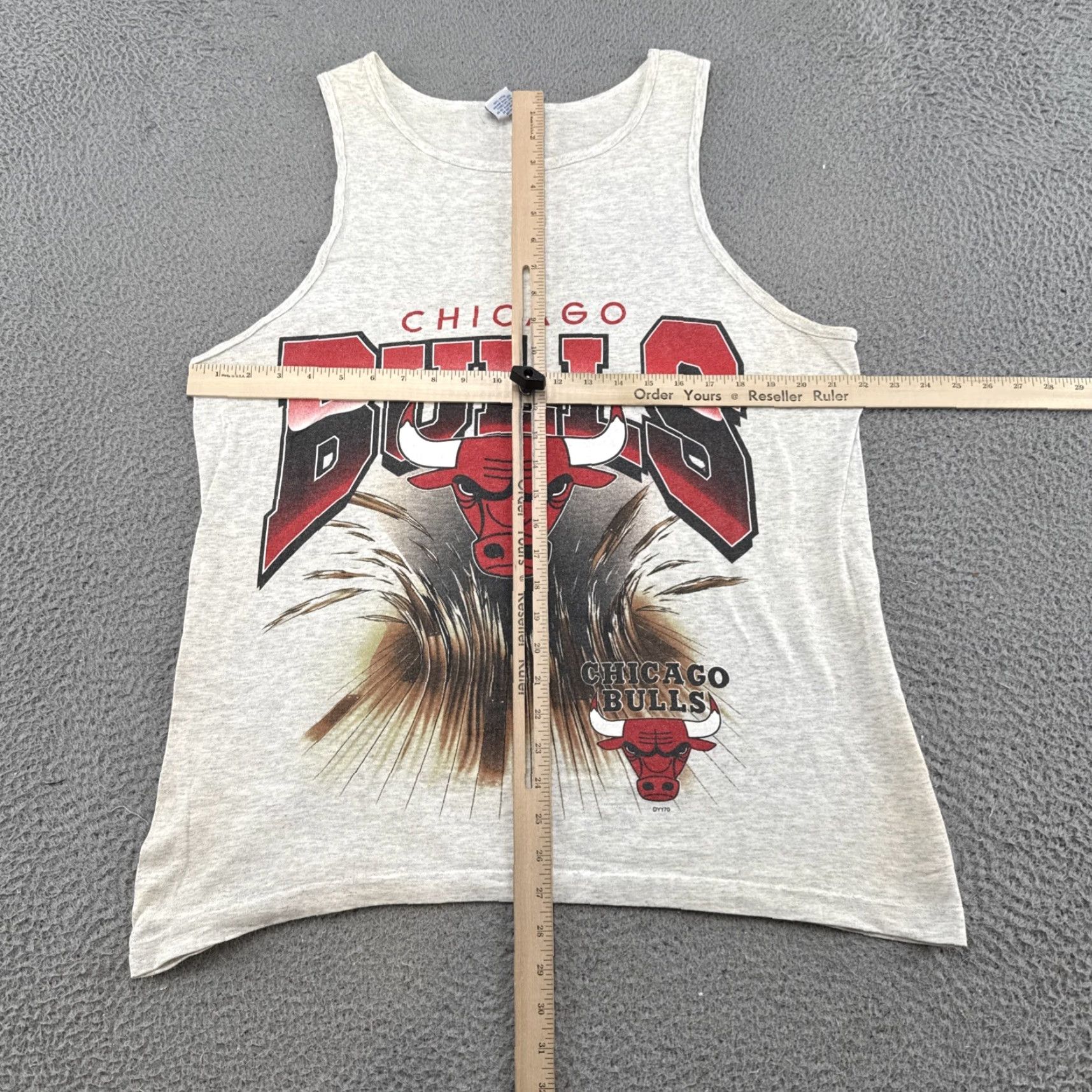 NBA VINTAGE 90s Chicago Bulls NBA Tank Top Size L Basketball Graphic Sleeveless Shirt Sports Mens Size US L / EU 52-54 / 3 - 7 Thumbnail