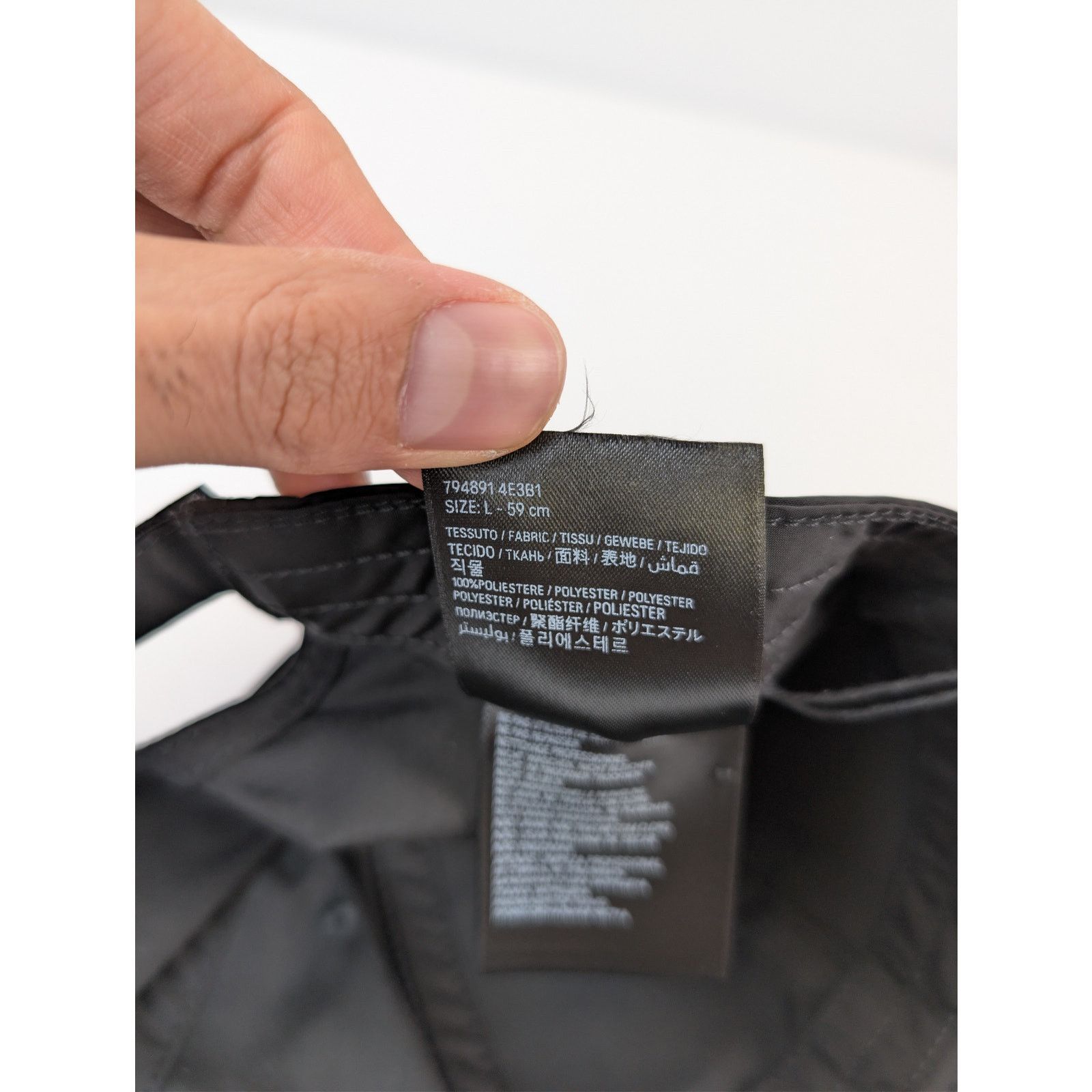 Balenciaga o1rshd1 Q:2 / Size: L / Activewear Logo Baseball Cap / Hat Size ONE SIZE - 11 Thumbnail