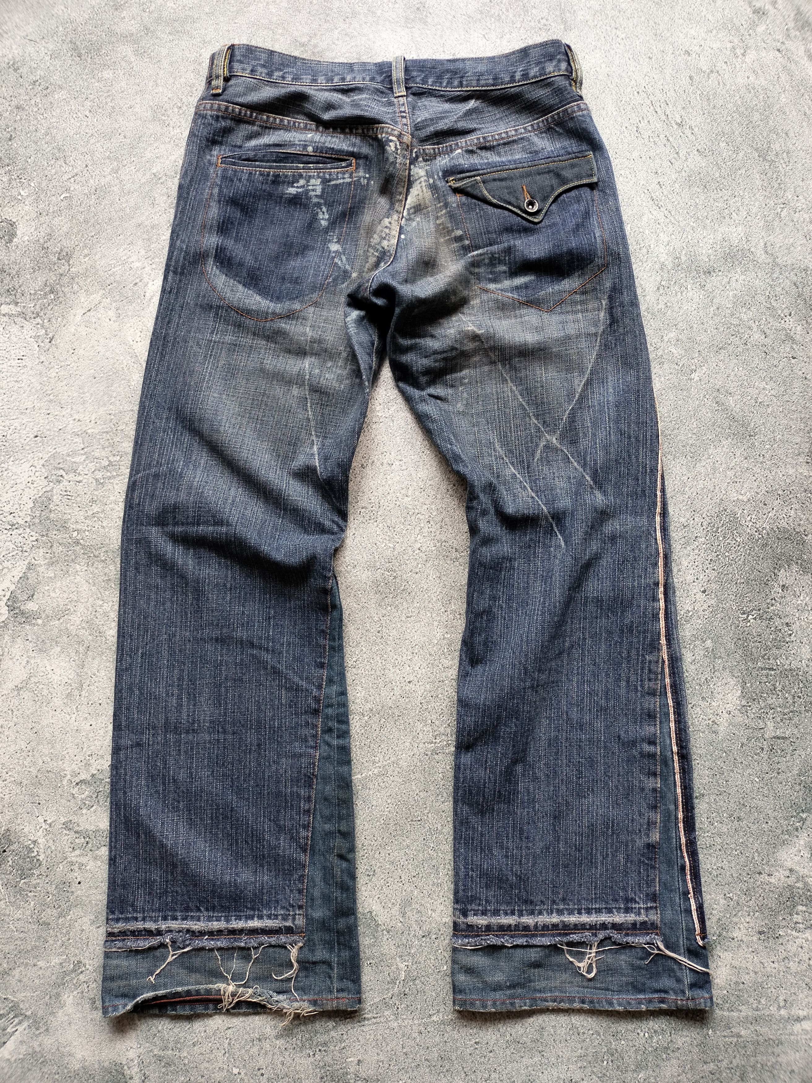 Hysteric Glamour Japanese Denim Artisan Flare Stack Denim selvedge Size US 32 / EU 48 - 6 Thumbnail