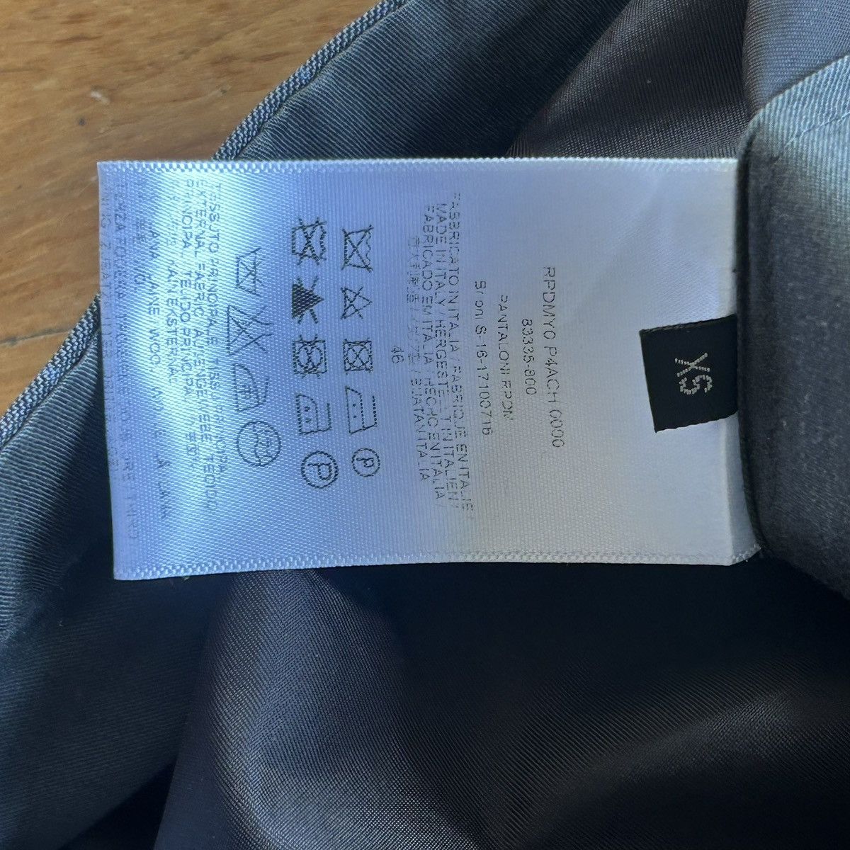 Brioni × Vetements Vetements x Brioni spring 2017 suit pants Size US 31 - 6 Thumbnail